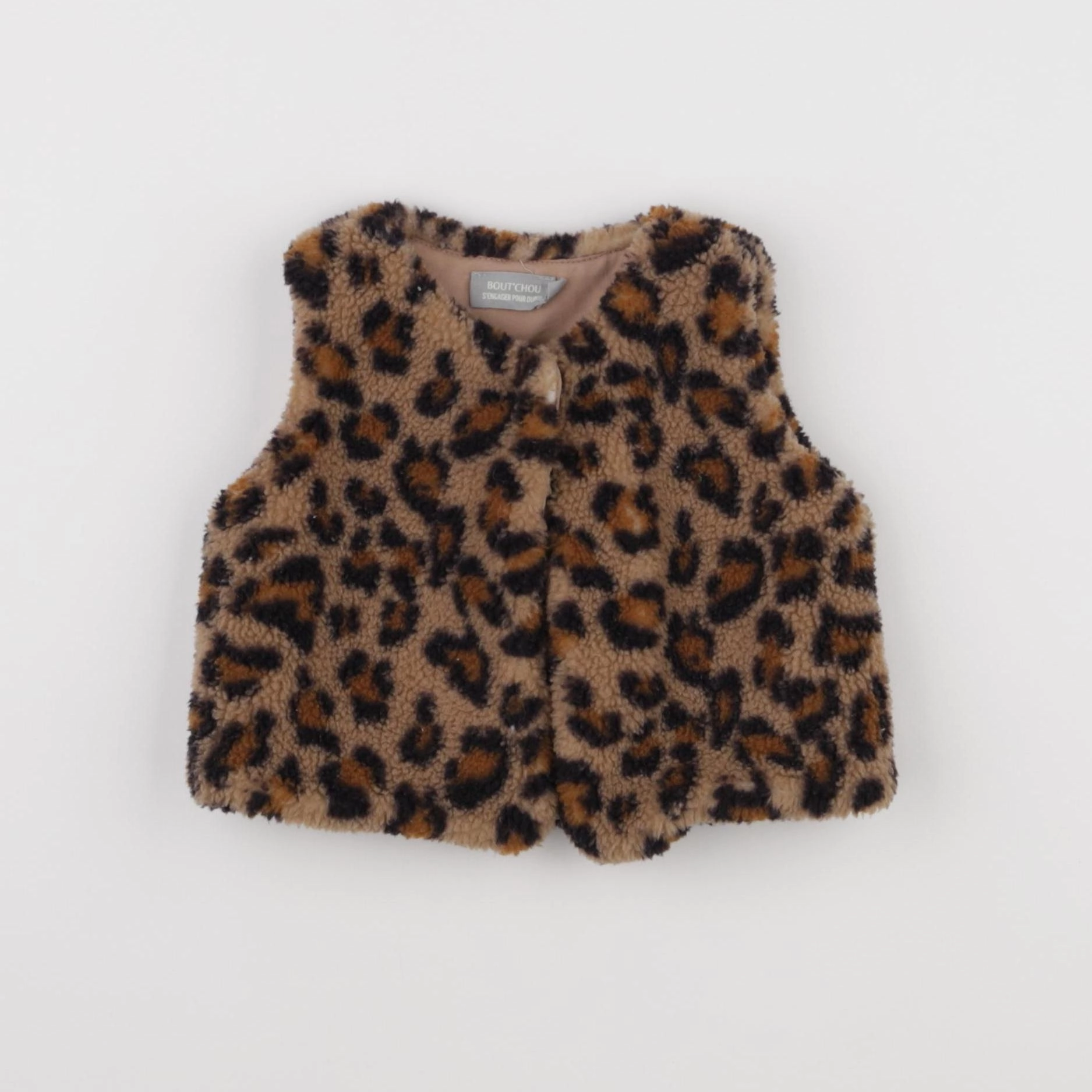 Boutchou - gilet marron - 9 mois