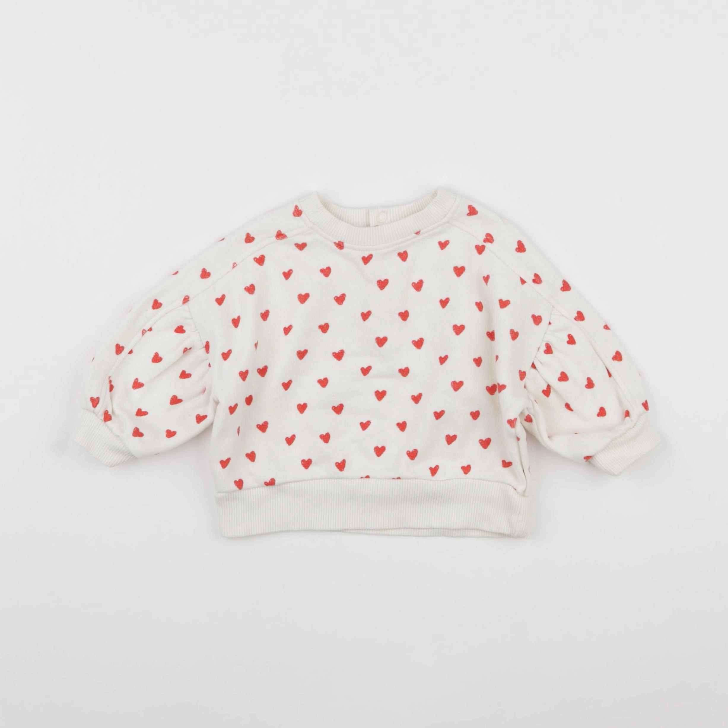 Boutchou - sweat rouge - 9 mois