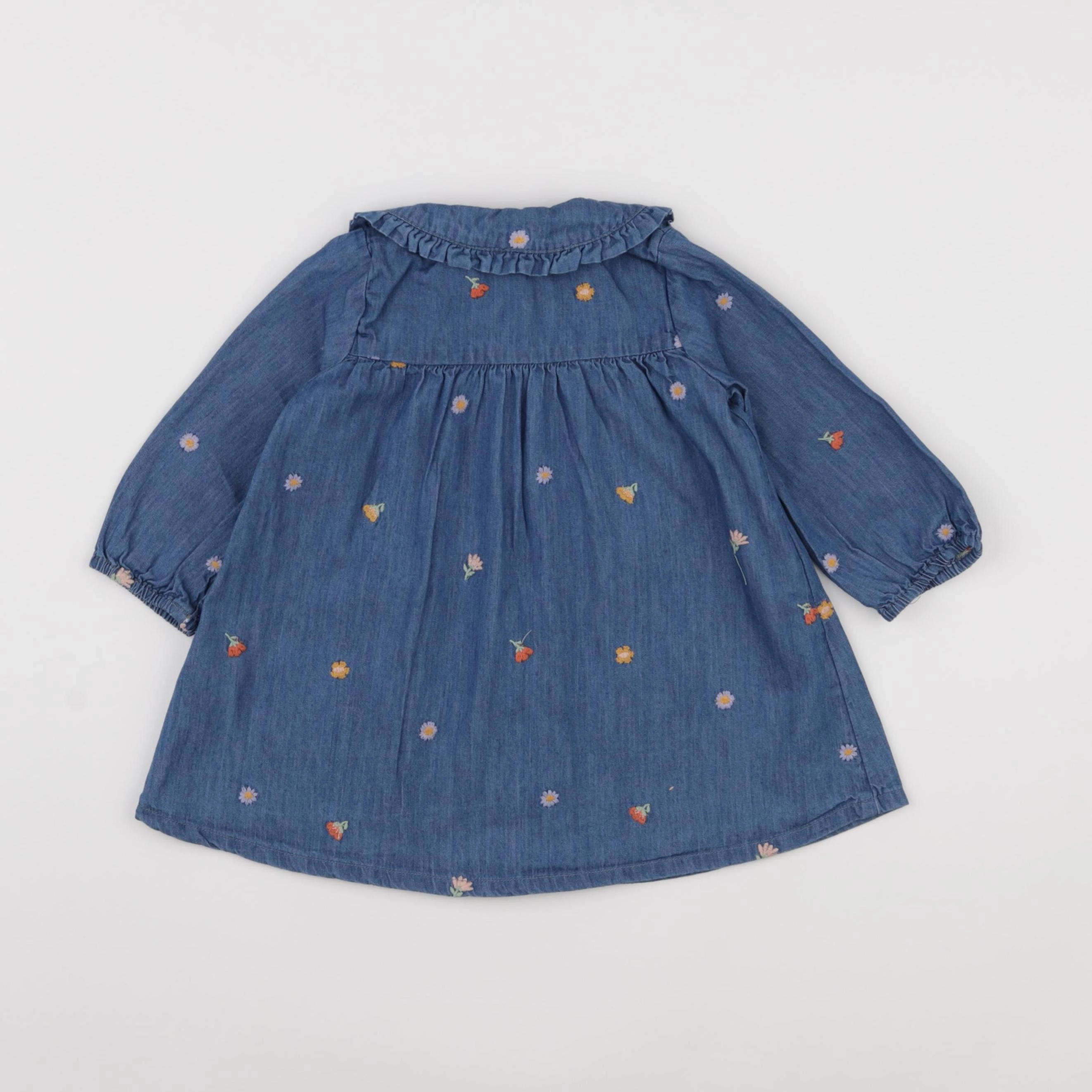 Boutchou - robe bleu - 9 mois