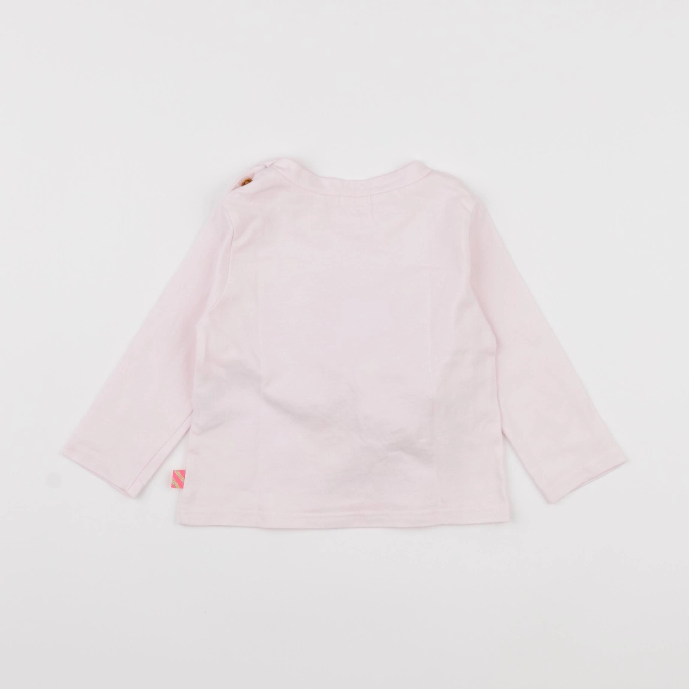 Billie Blush - tee-shirt rose - 9 mois