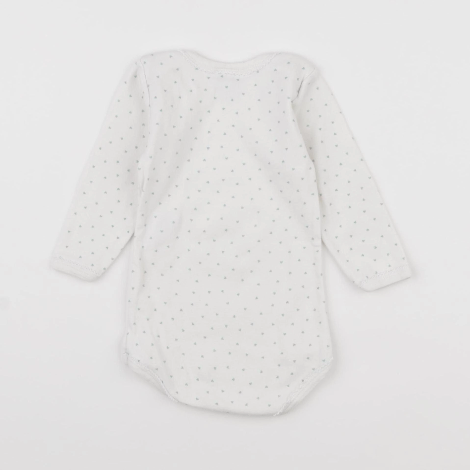 Petit Bateau - body vert - 12 mois
