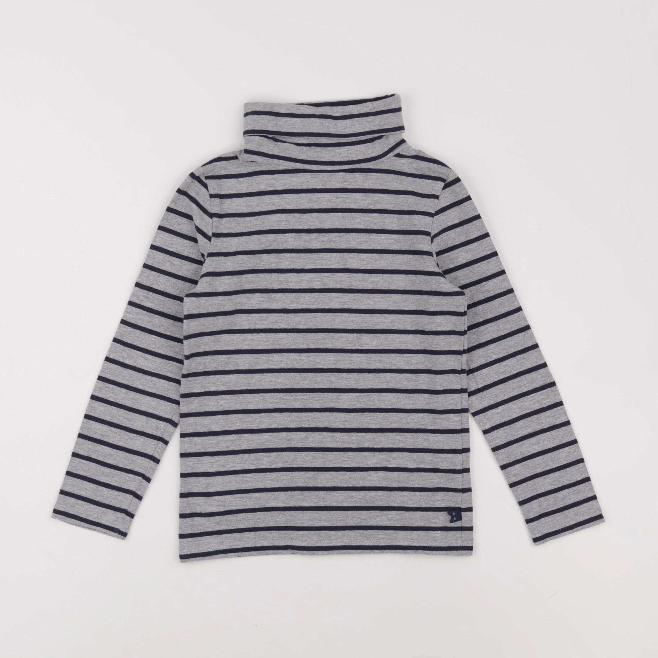Okaidi - sous-pull bleu, gris - 5 ans