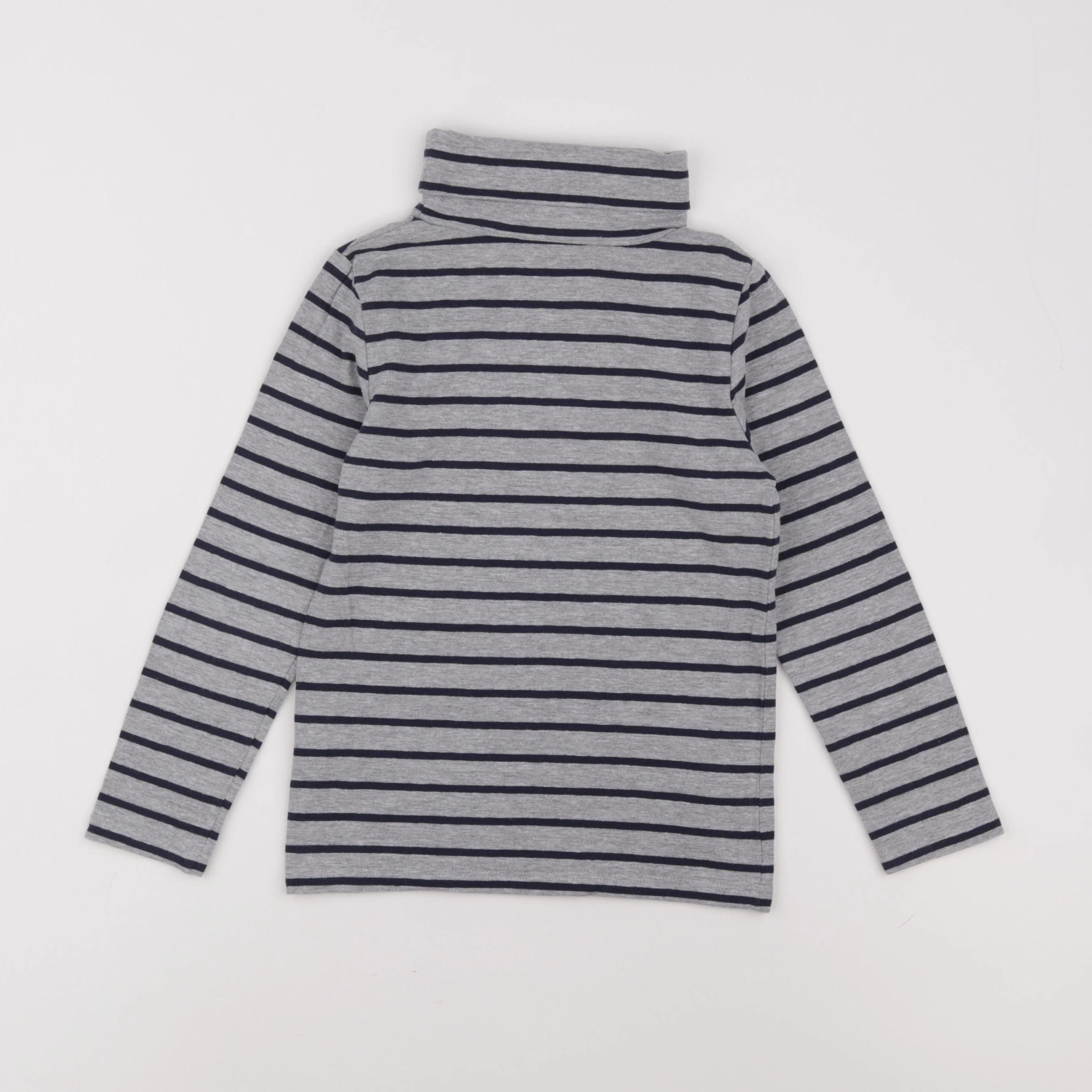 Okaidi - sous-pull bleu, gris - 5 ans