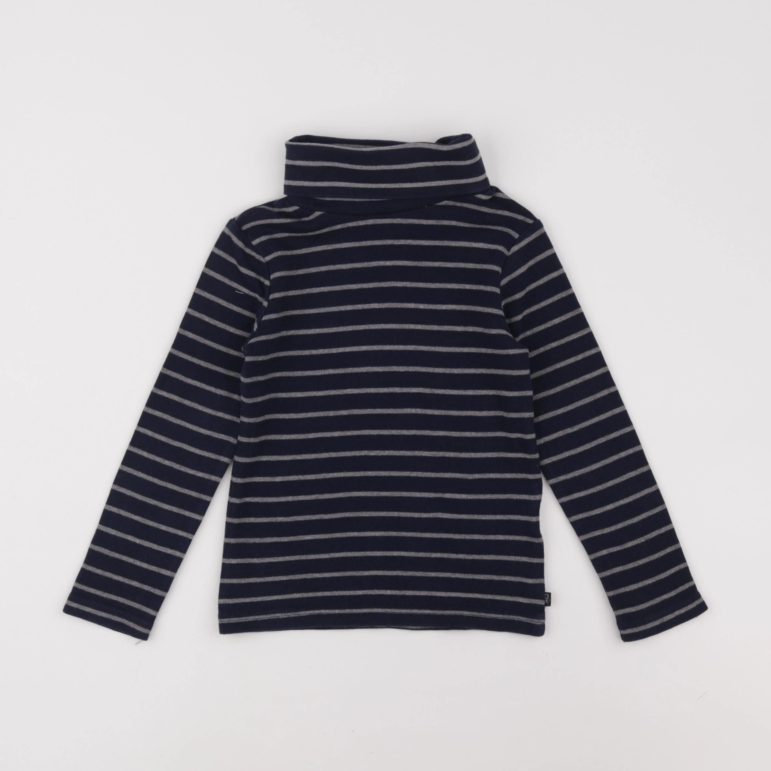 Okaidi - sous-pull bleu, gris - 5 ans