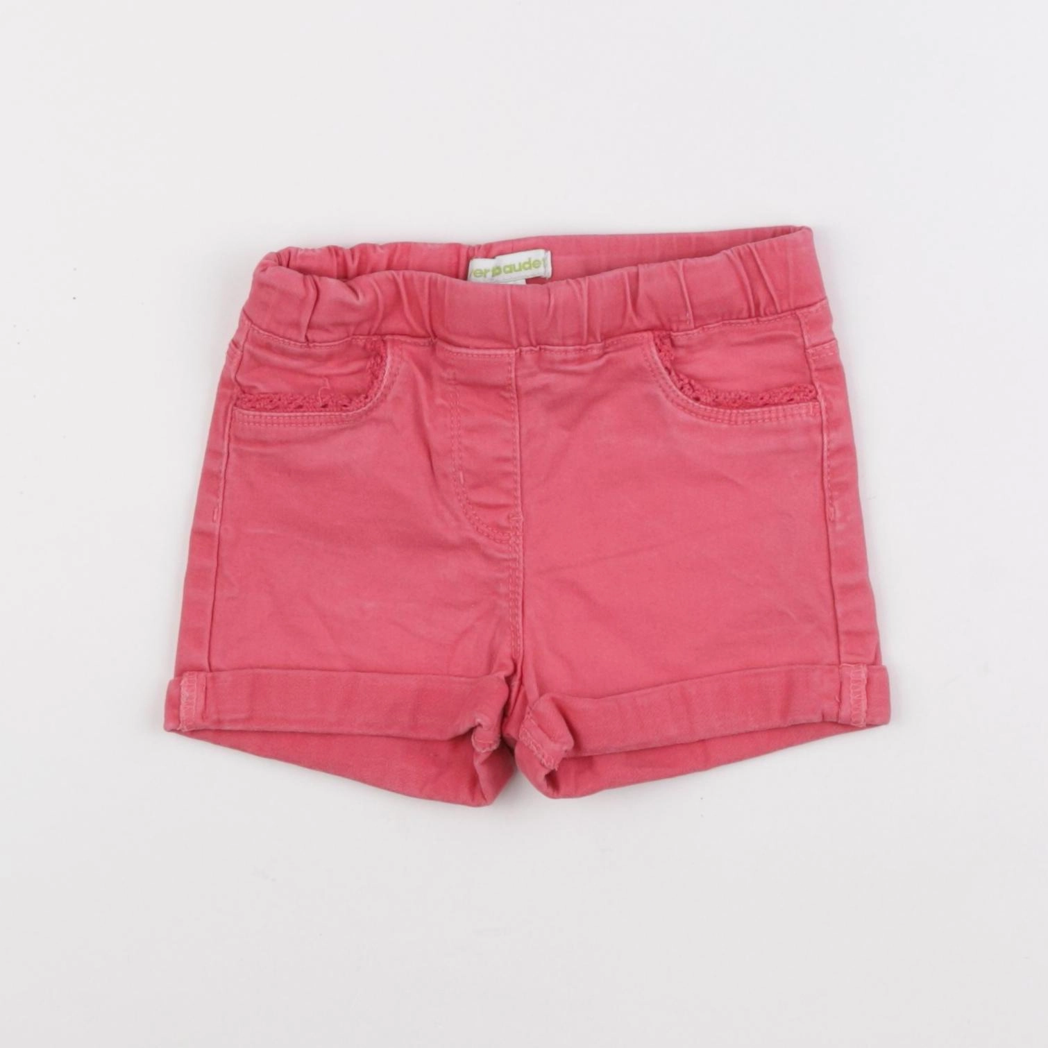 Vertbaudet - short rose - 4 ans