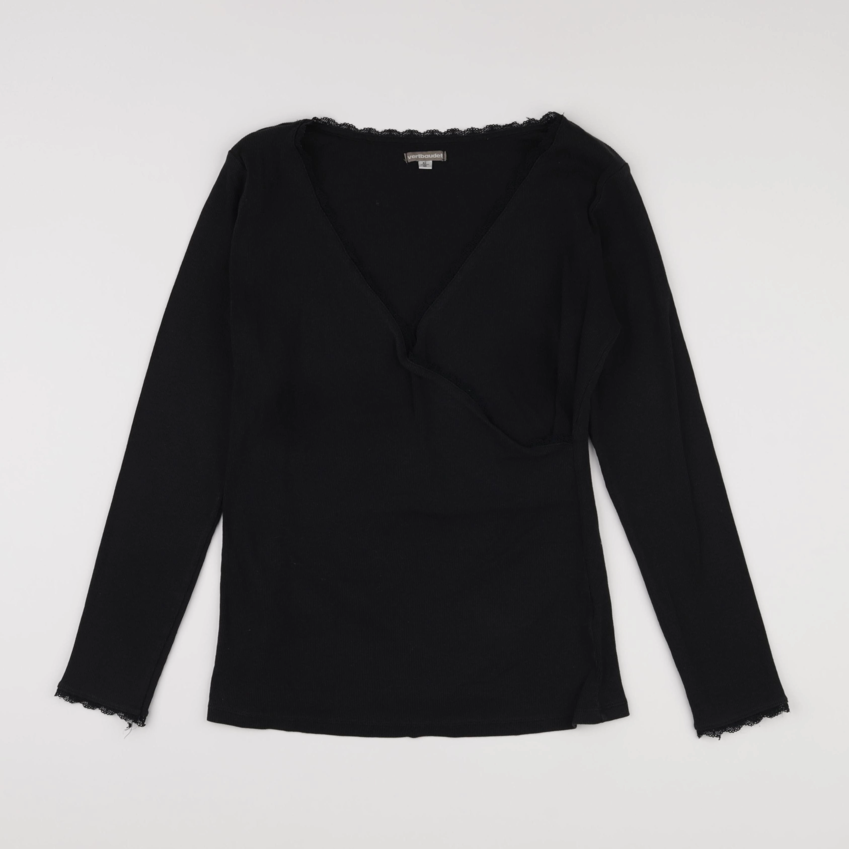 Vertbaudet - tee-shirt allaitement noir - 42 à 44
