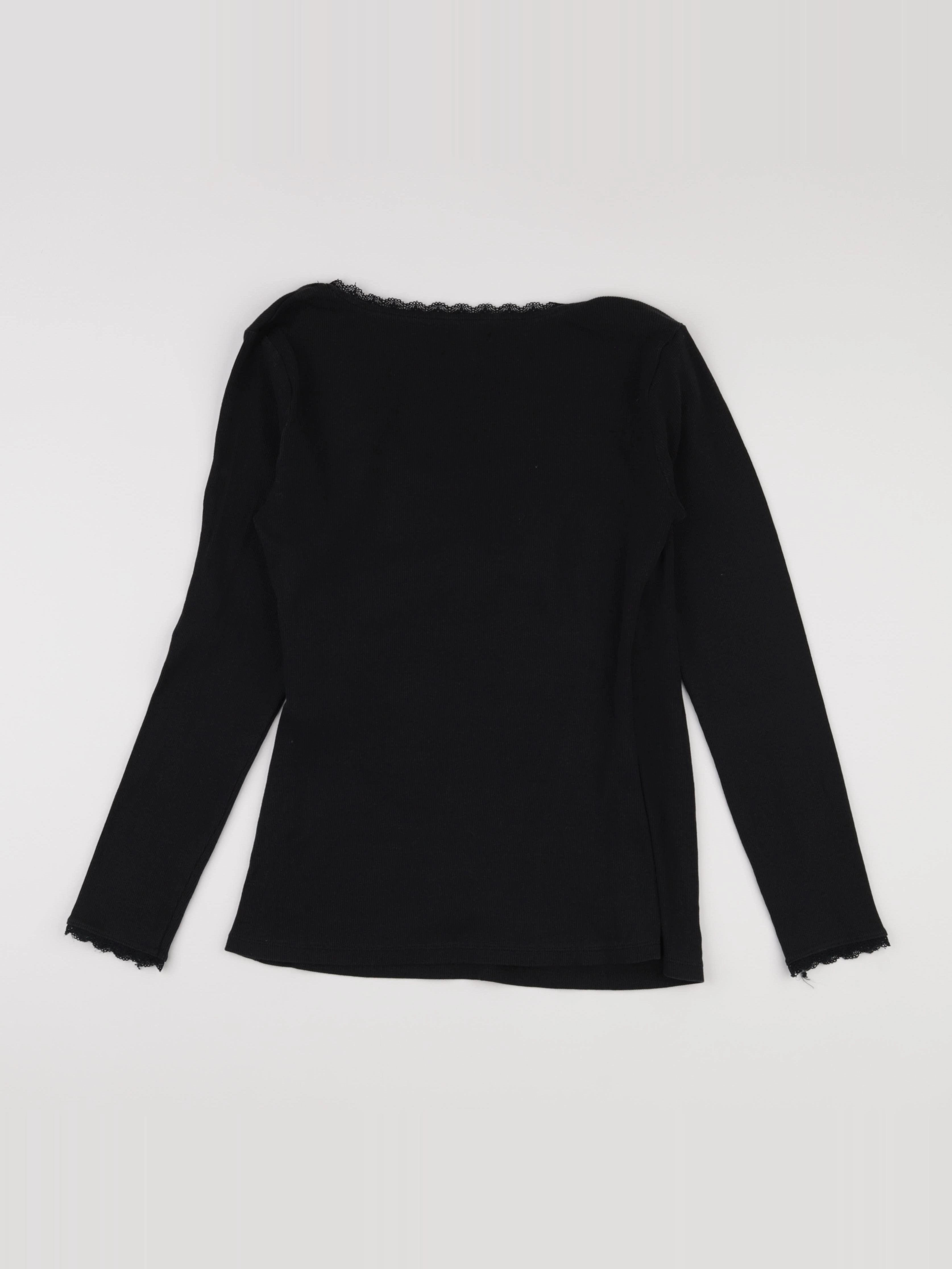 Vertbaudet - tee-shirt allaitement noir - 42 à 44