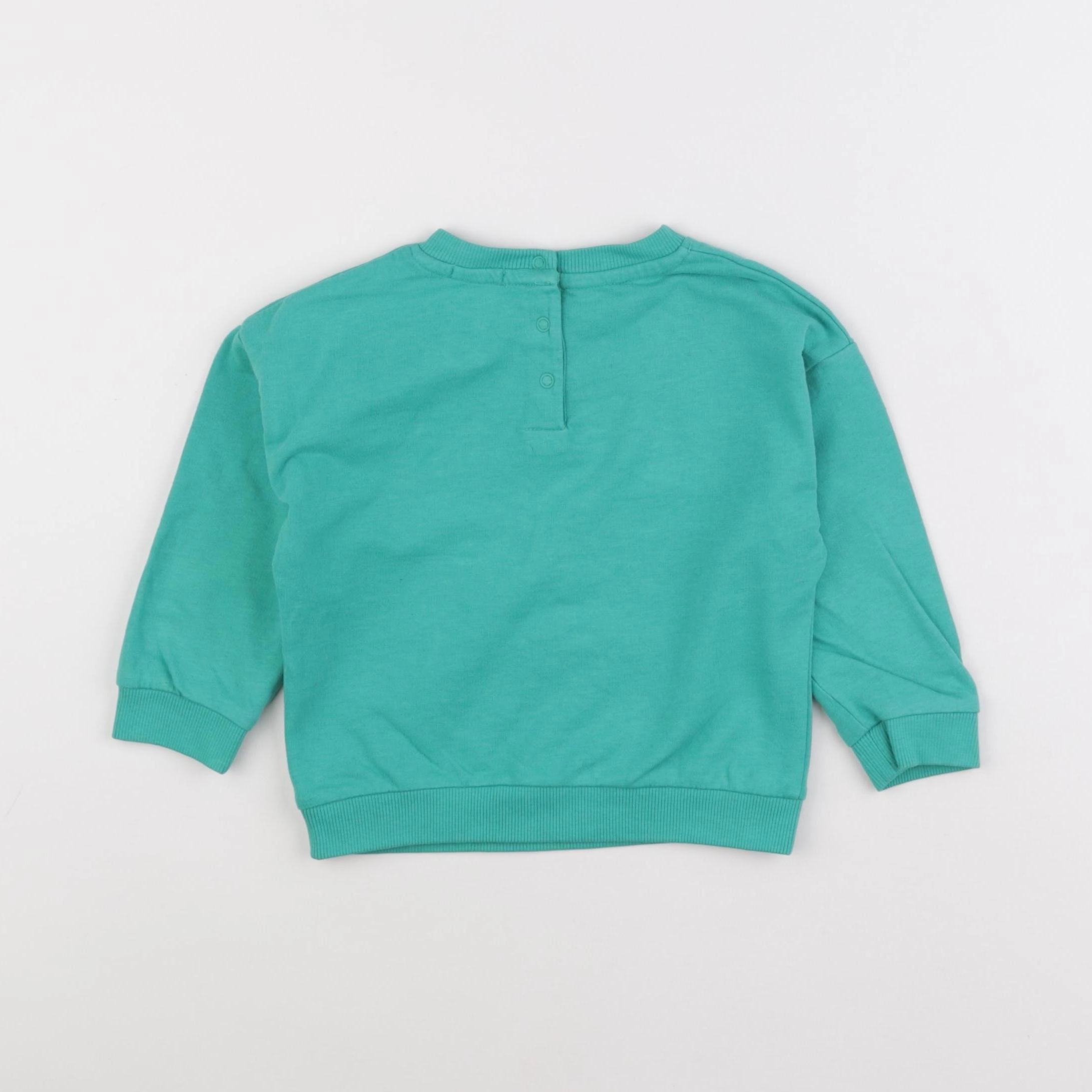 Vertbaudet - sweat bleu - 24 mois