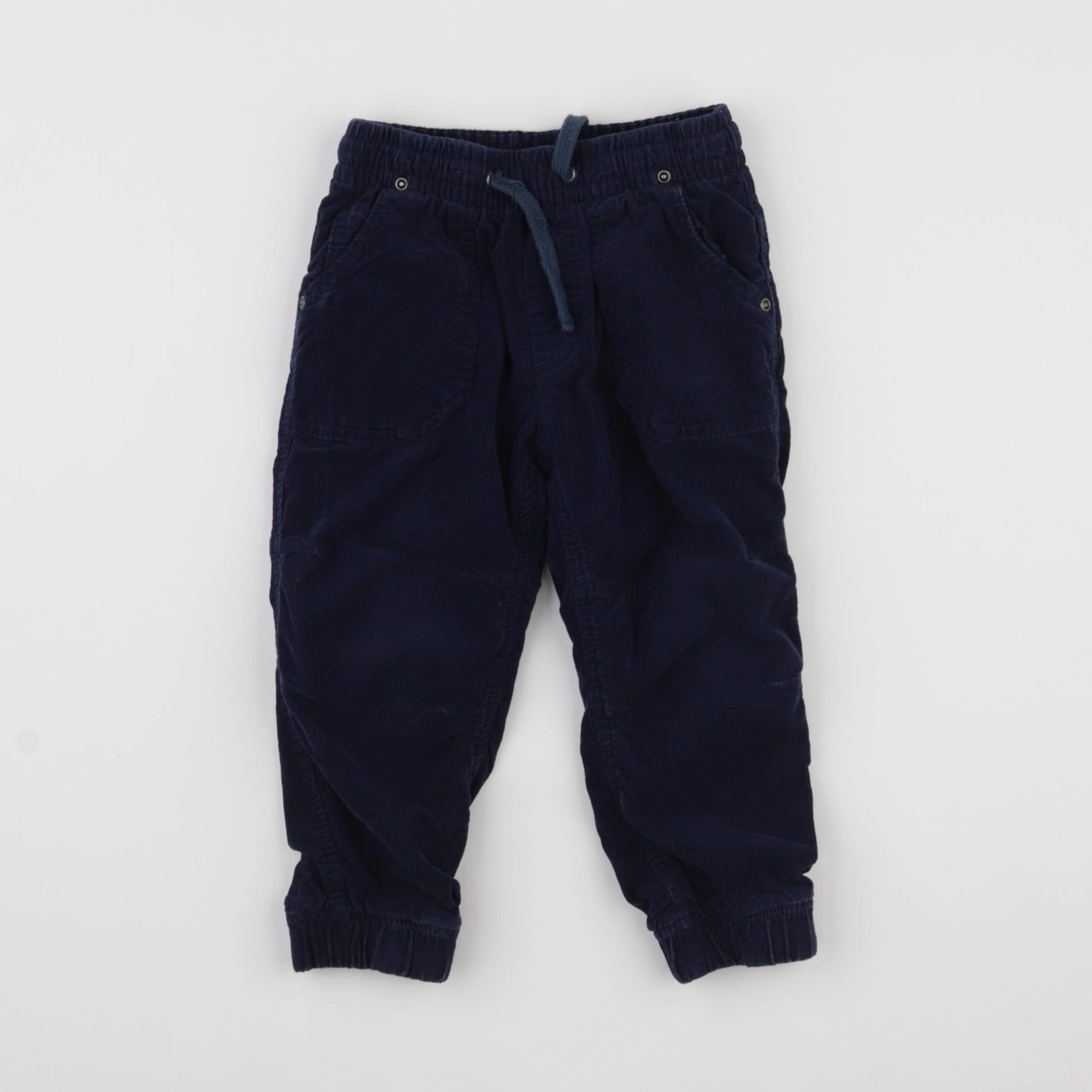 H&M - pantalon bleu - 18/24 mois