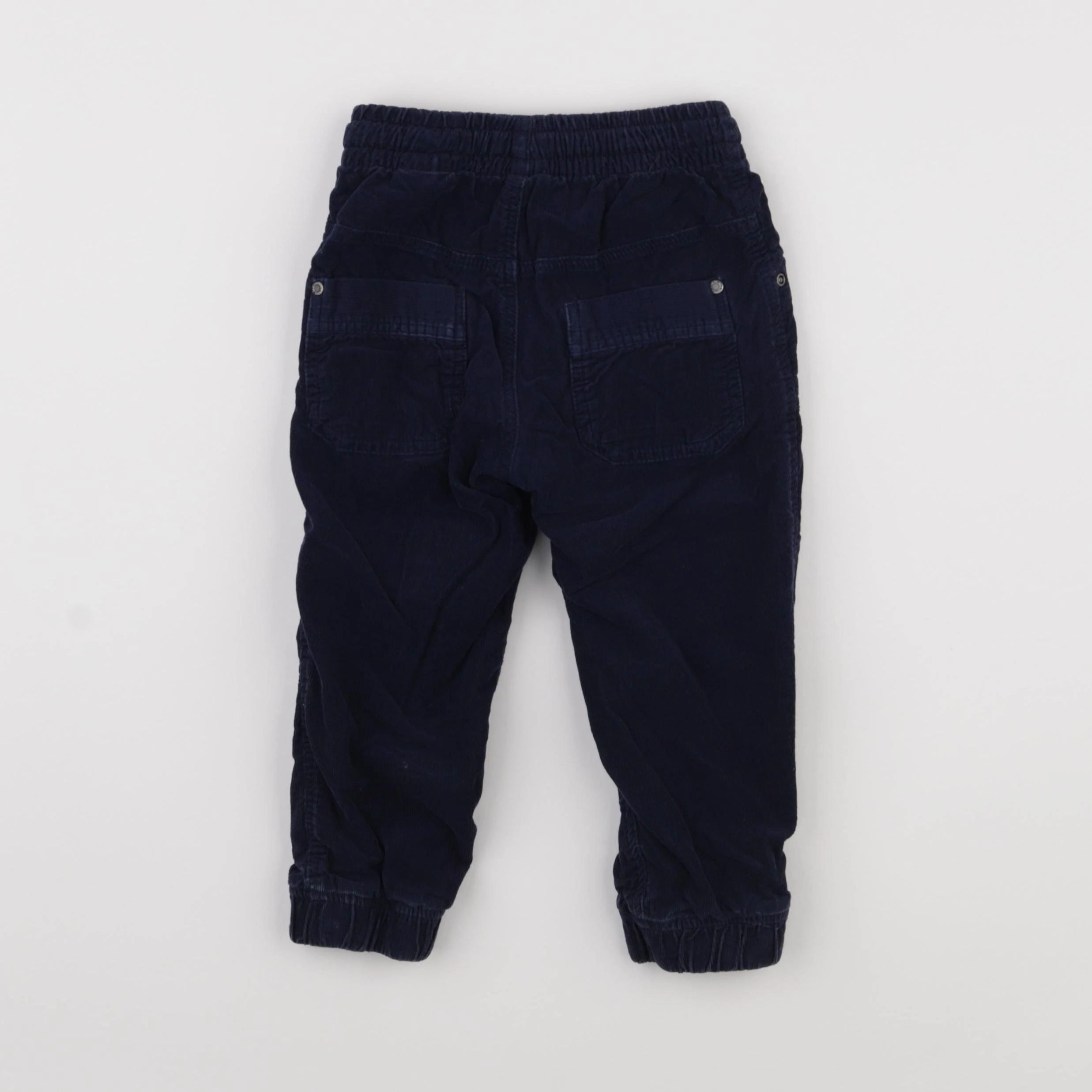 H&M - pantalon bleu - 18/24 mois