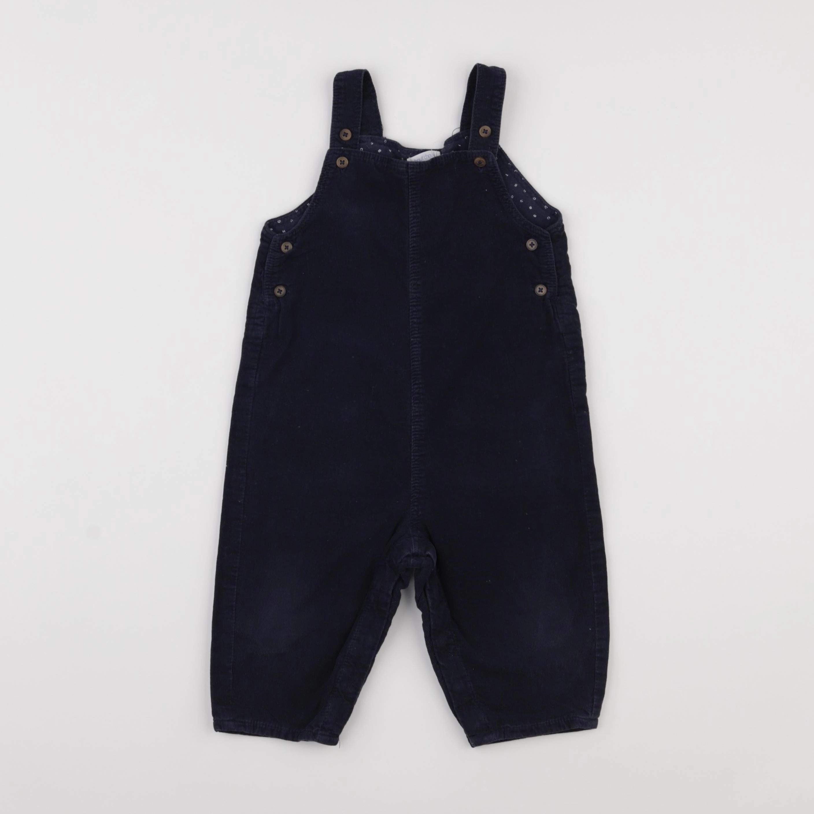 Boutchou - salopette bleu - 12 mois