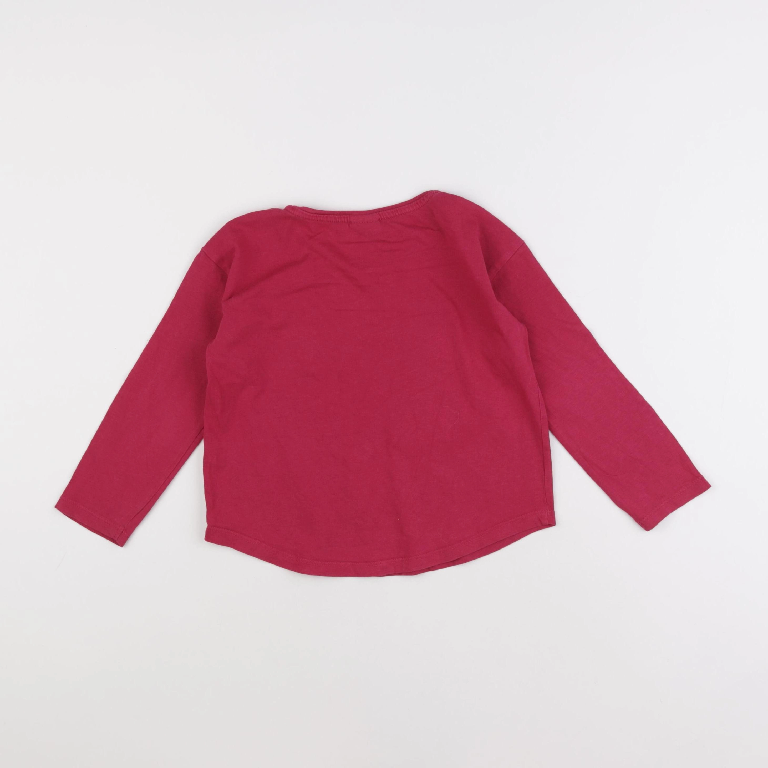 Tape à l'oeil - tee-shirt rose - 4 ans