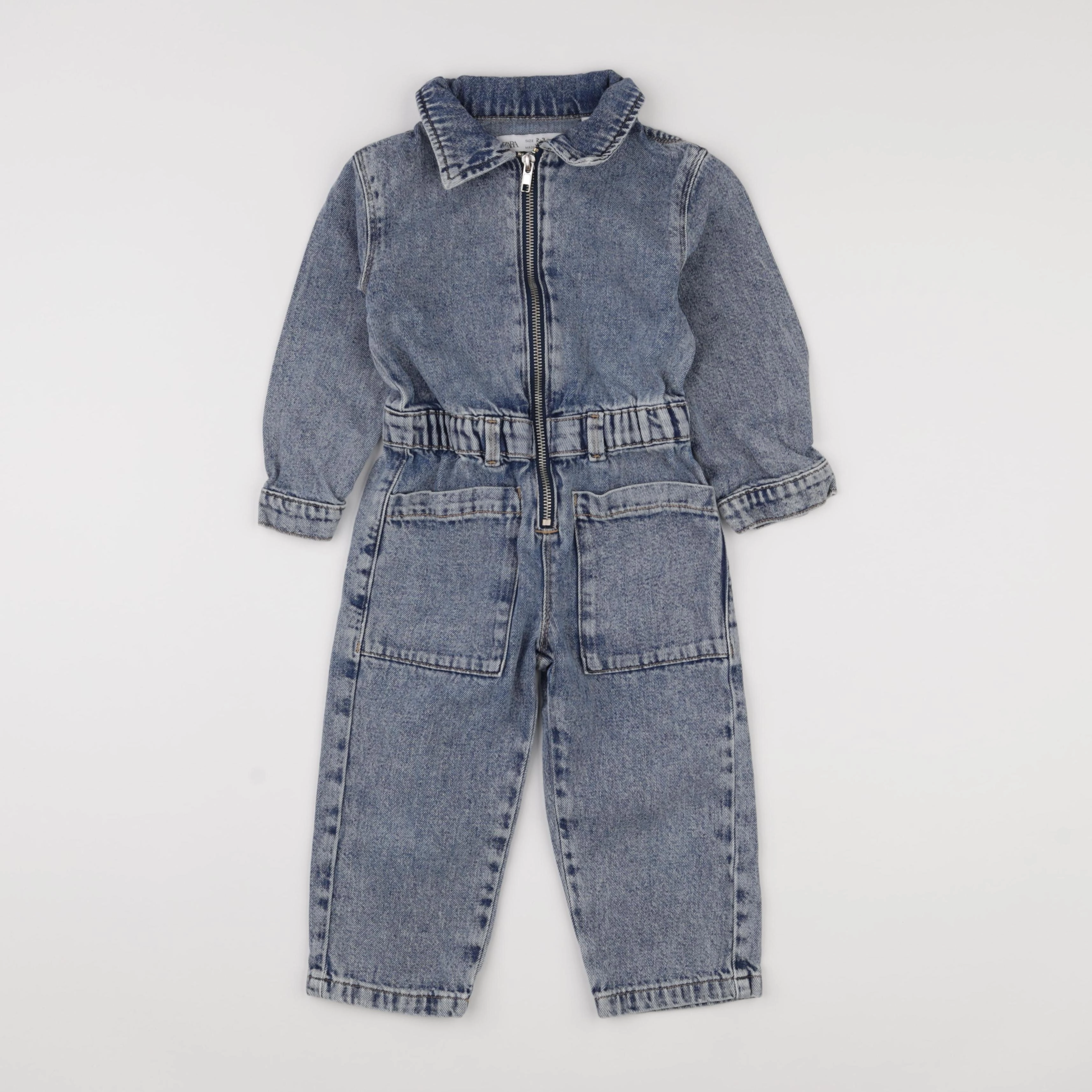 Zara - combinaison bleu - 2/3 ans