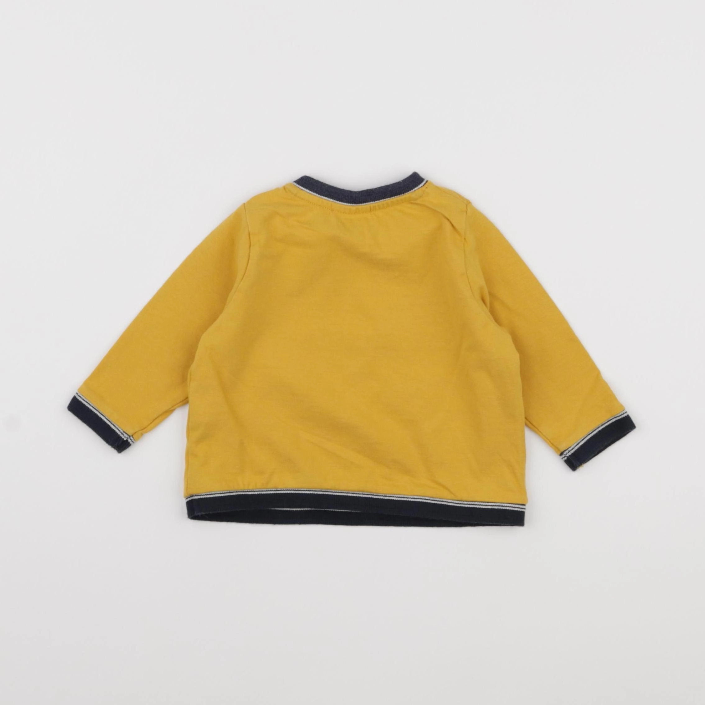 Tape à l'oeil - tee-shirt jaune - 6 mois