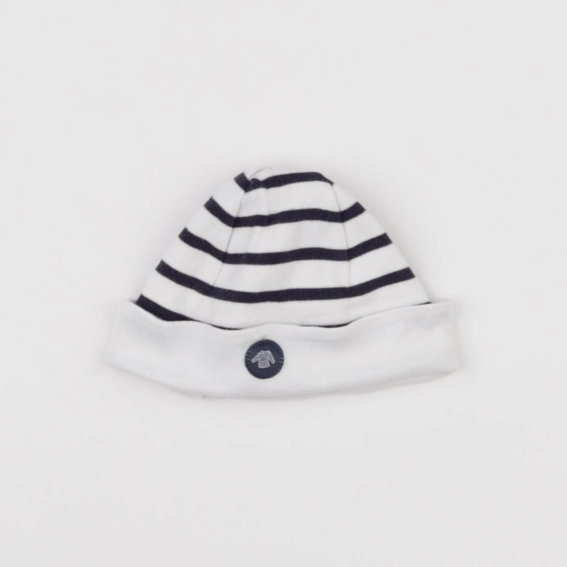 Armor Lux - bonnet blanc, bleu - 0/3 mois