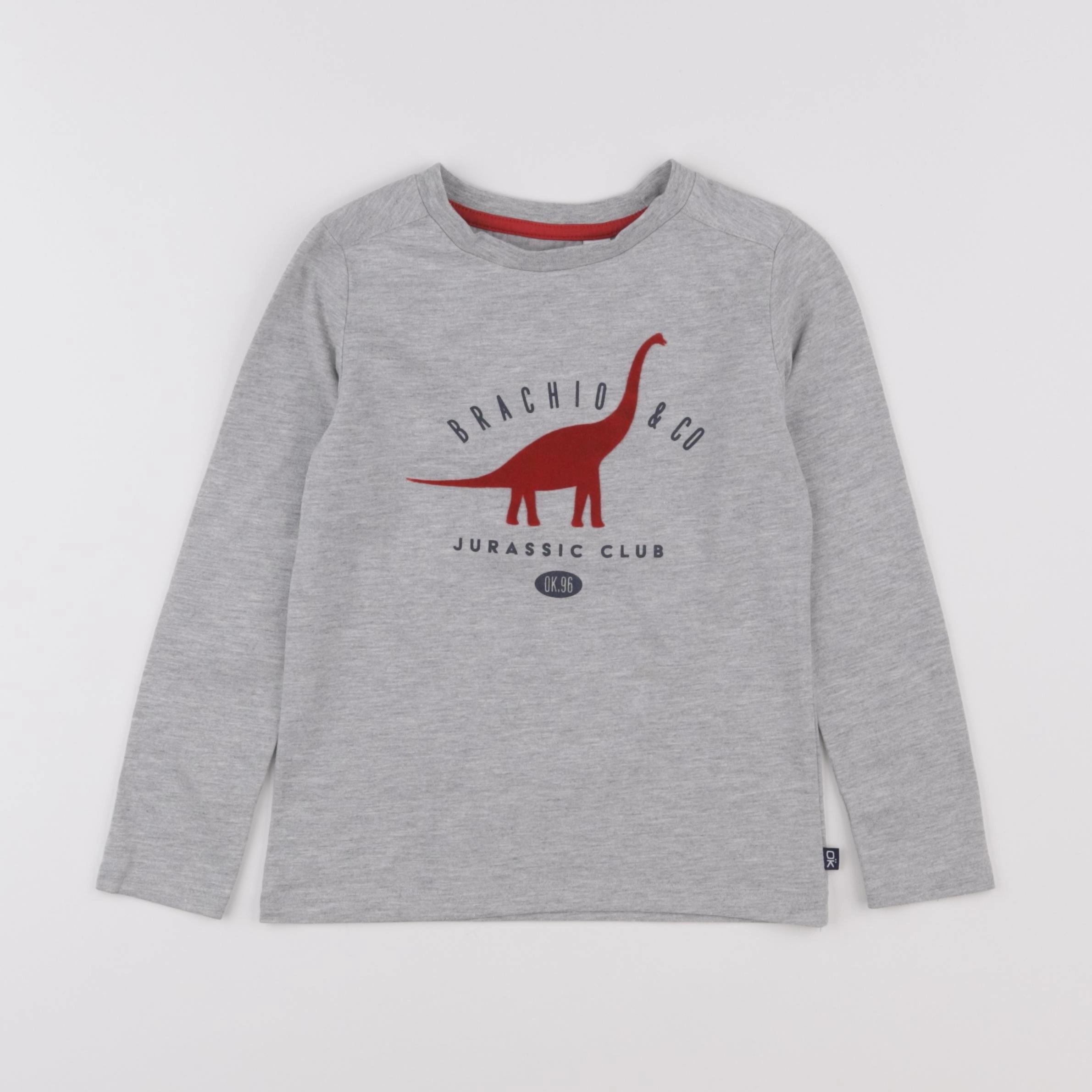 Okaidi - tee-shirt gris - 5 ans