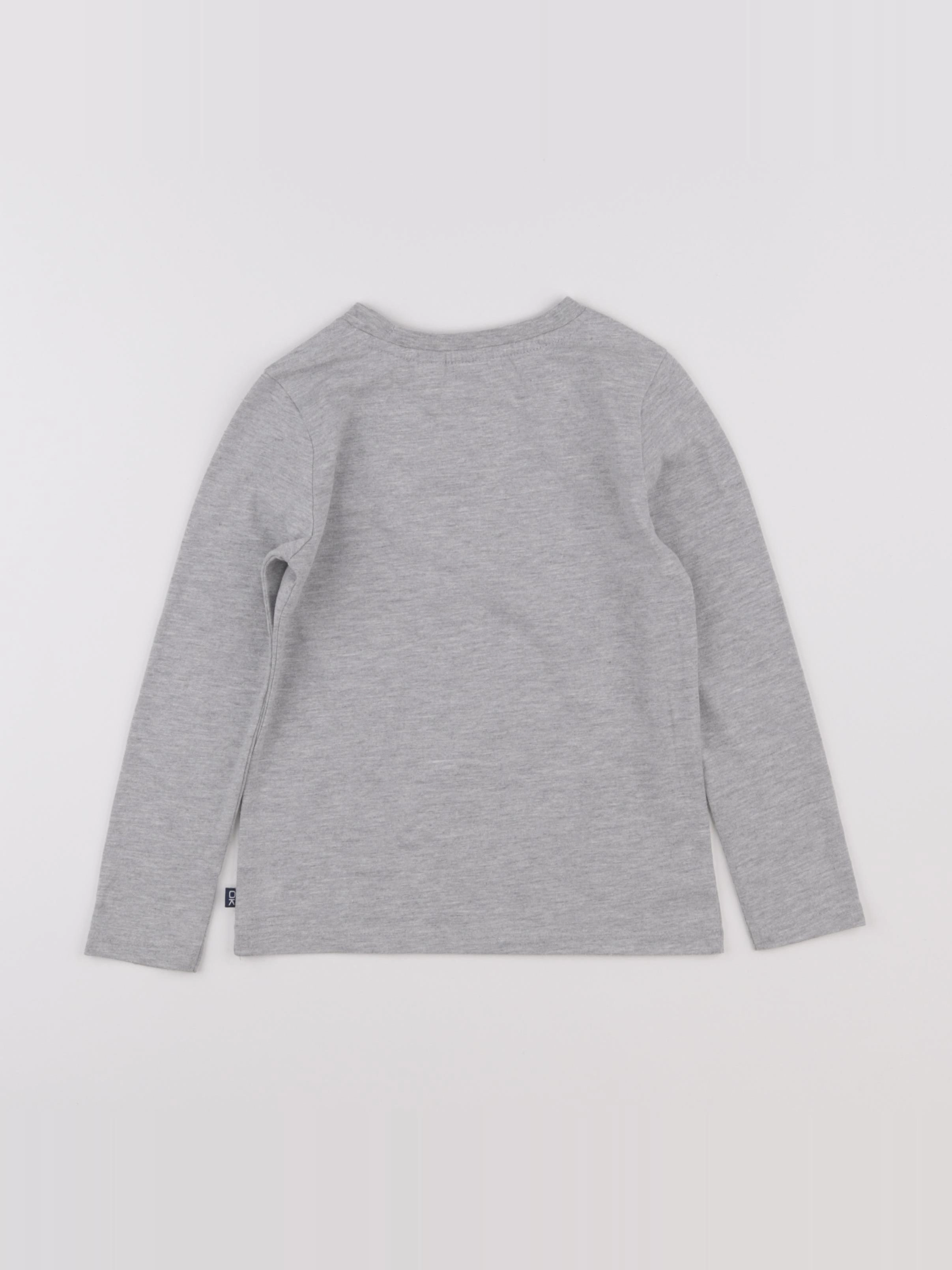 Okaidi - tee-shirt gris - 5 ans