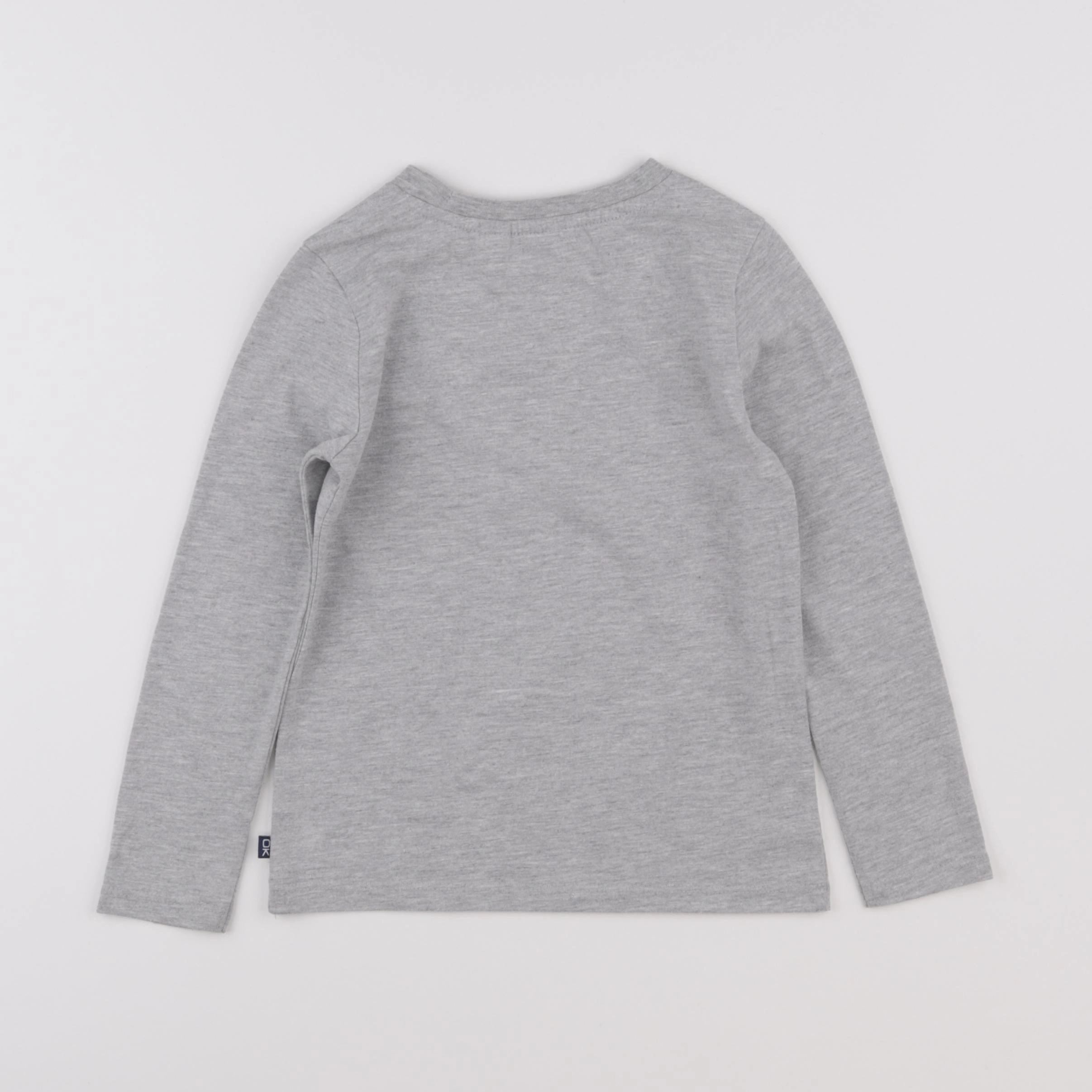 Okaidi - tee-shirt gris - 5 ans