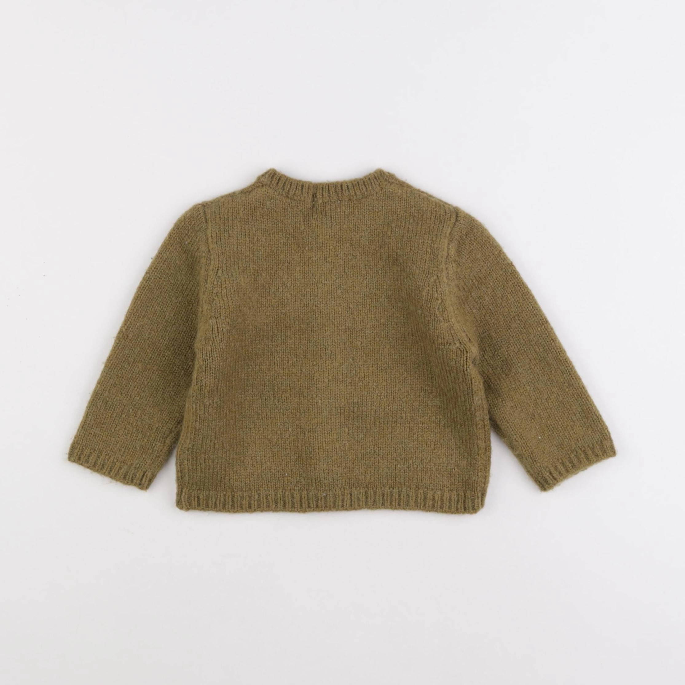 Boutchou - gilet vert - 9 mois