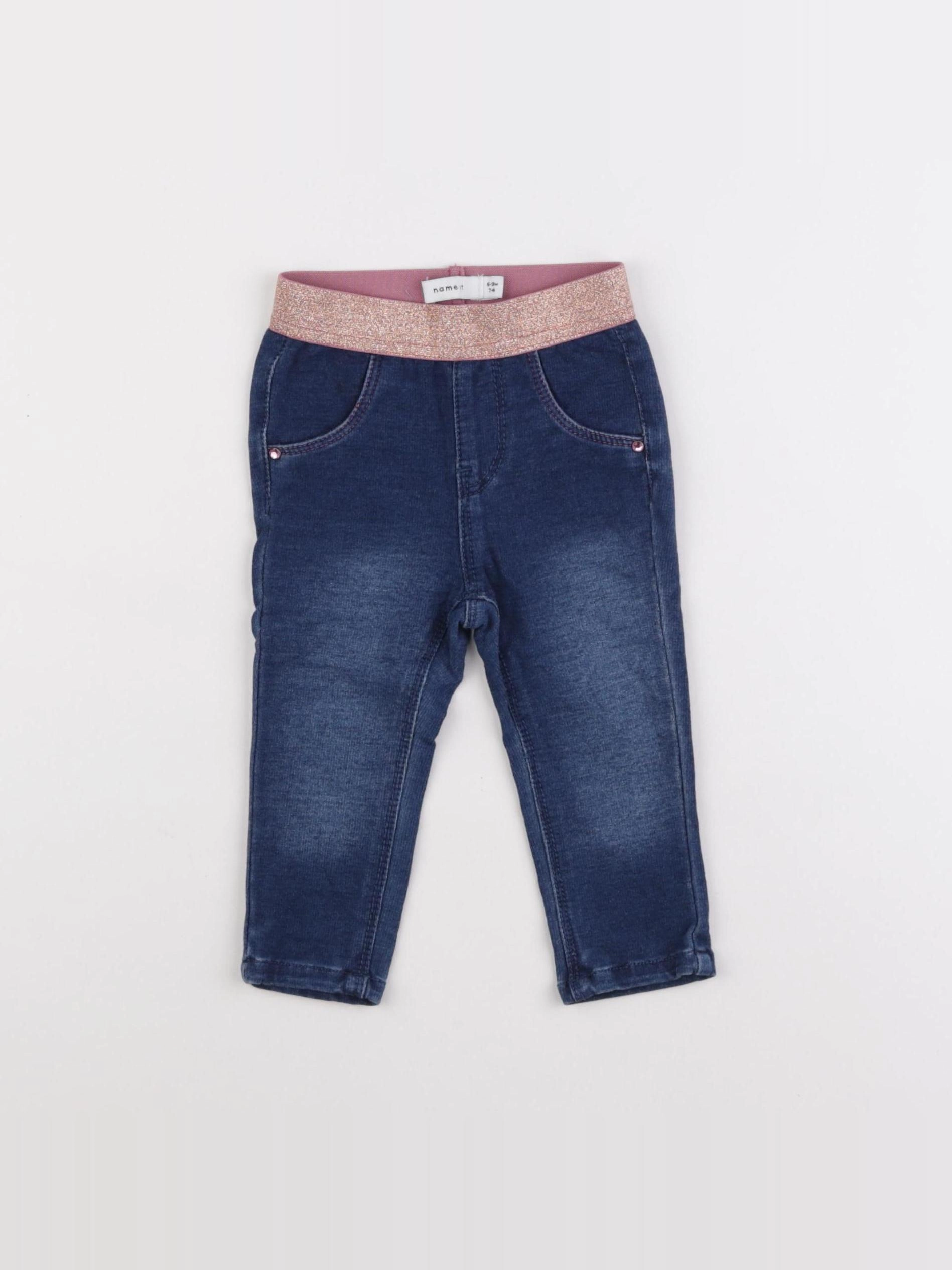 Name it - jegging bleu - 6/9 mois