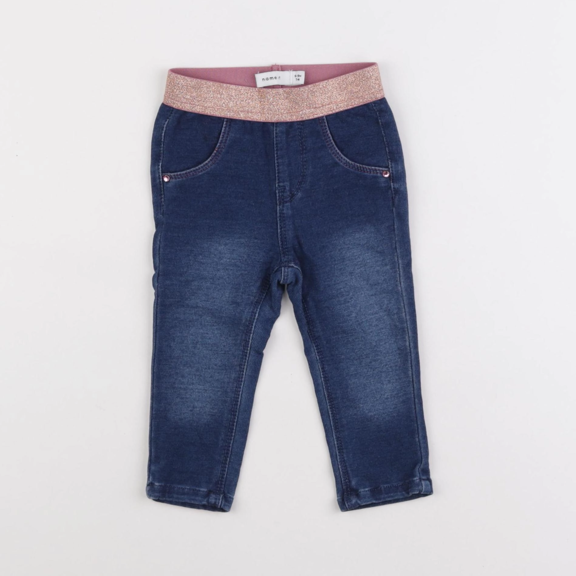 Name it - jegging bleu - 6/9 mois
