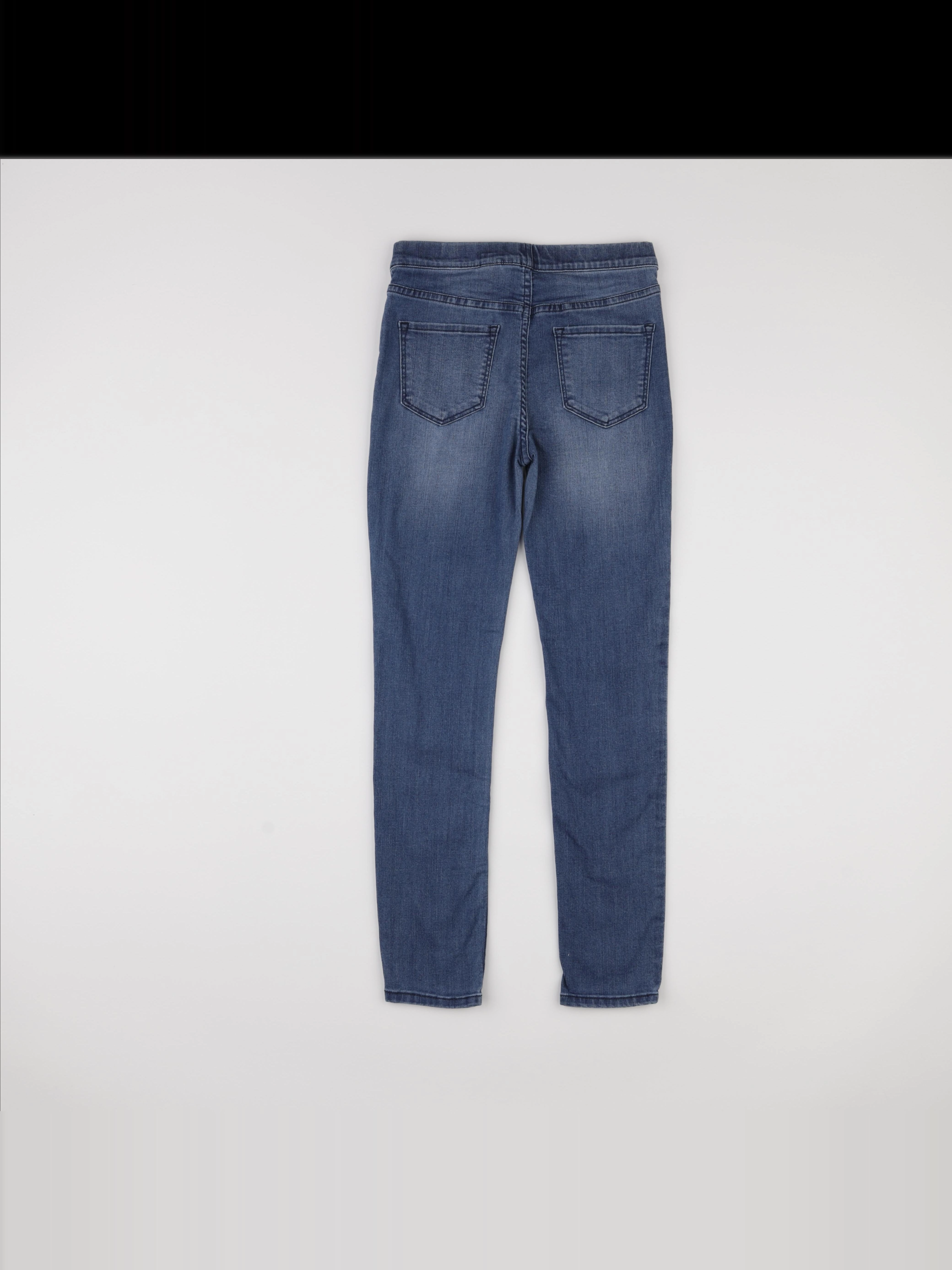 H&M - jegging bleu - 9/10 ans