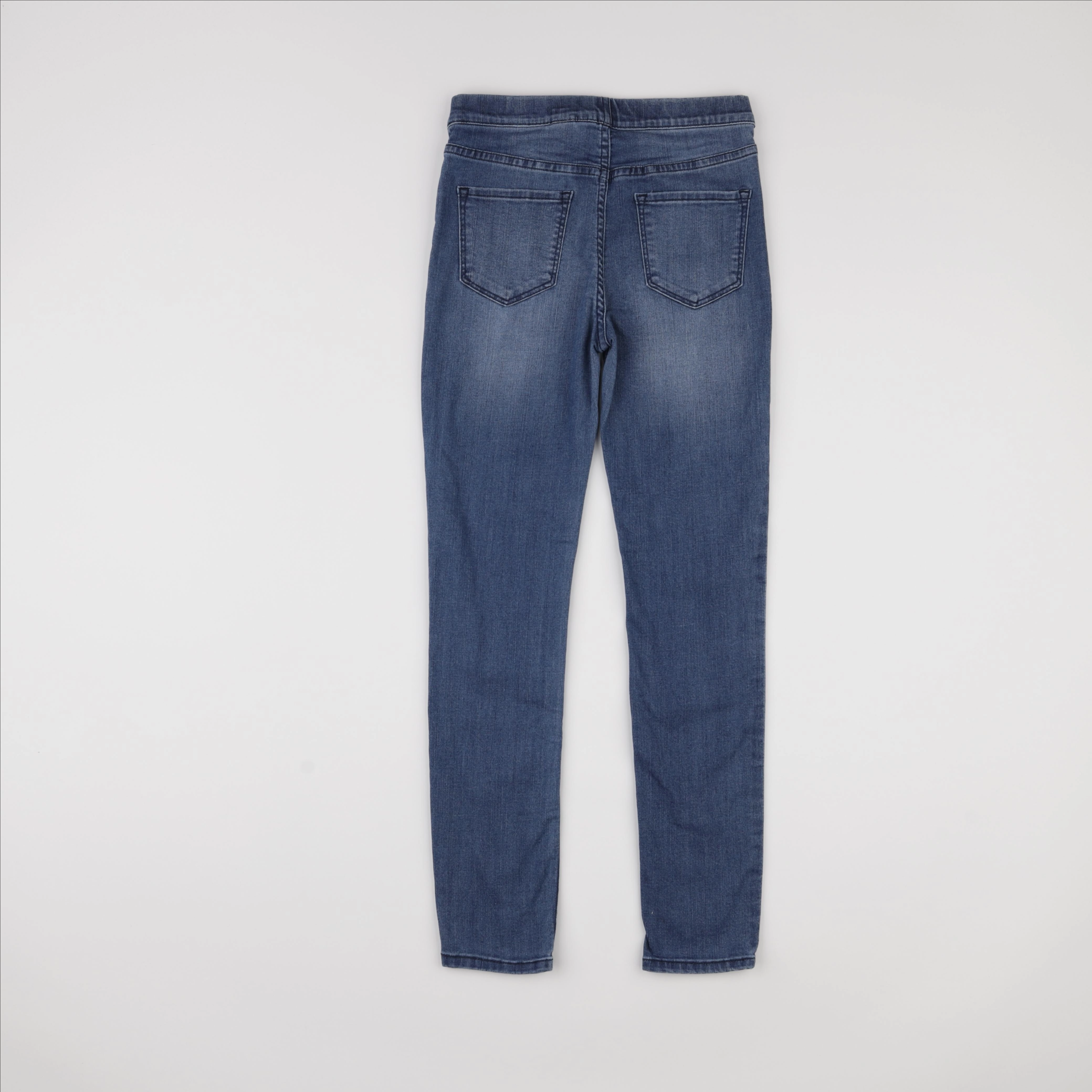 H&M - jegging bleu - 9/10 ans