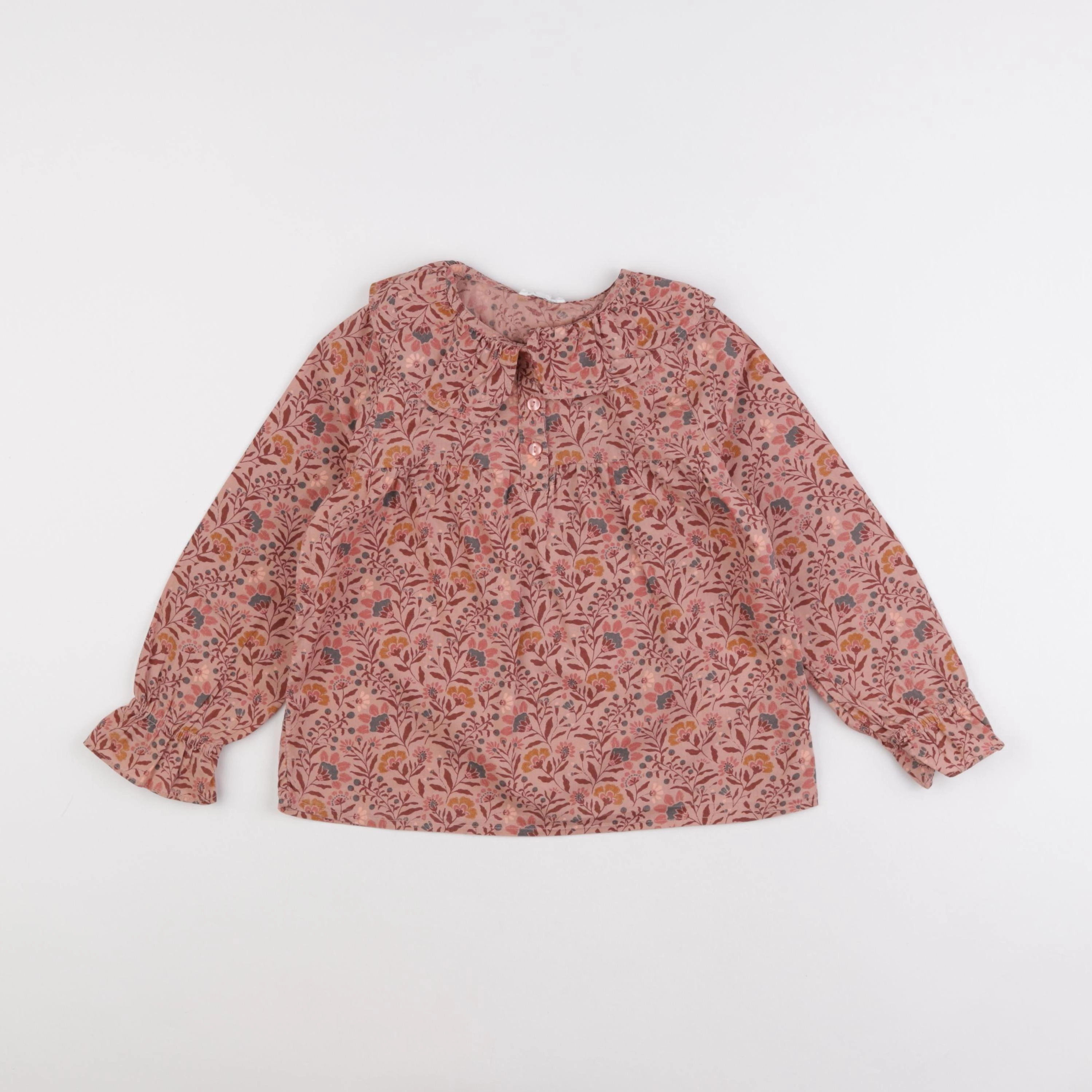 Vertbaudet - blouse rose - 6 ans