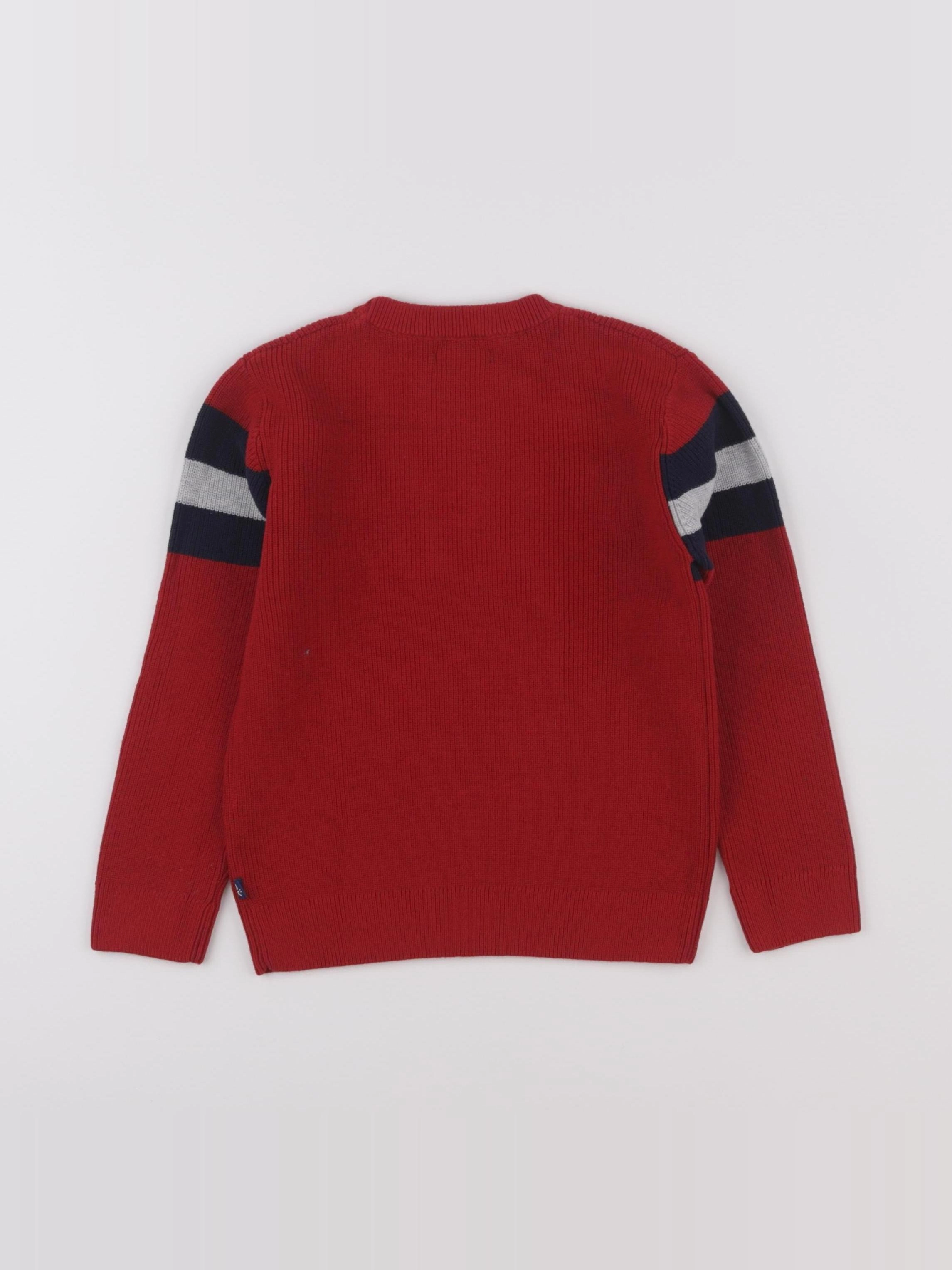 Okaidi - pull rouge - 5 ans