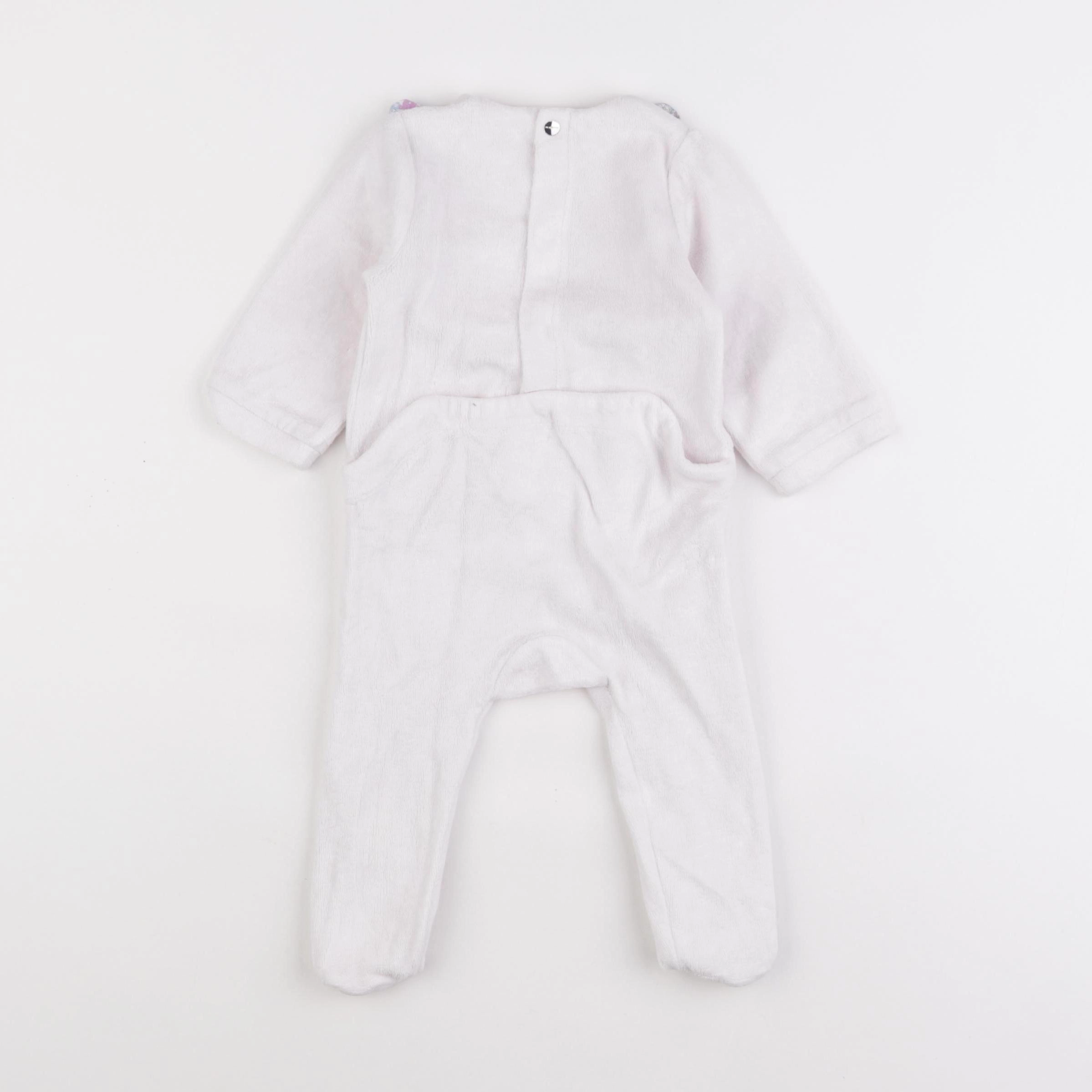Jacadi - pyjama velours rose - 6 mois