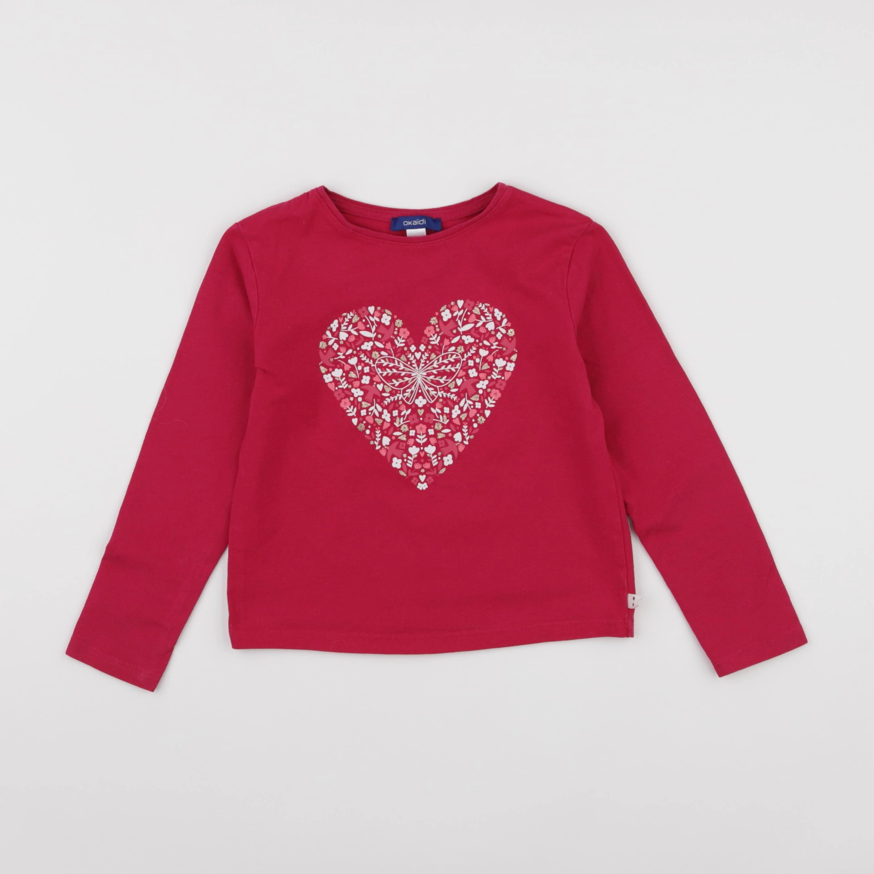 Okaidi - tee-shirt rose - 5 ans