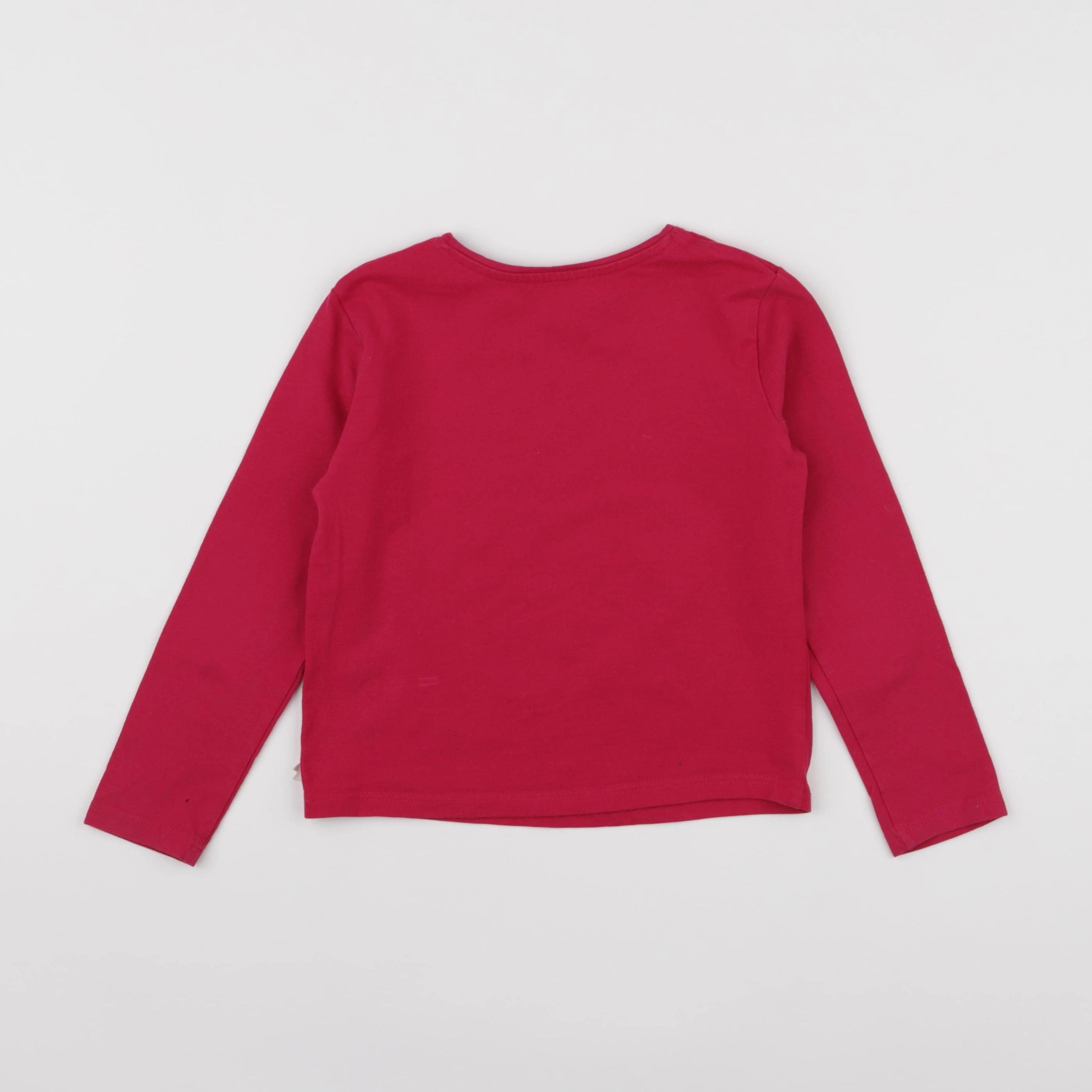Okaidi - tee-shirt rose - 5 ans