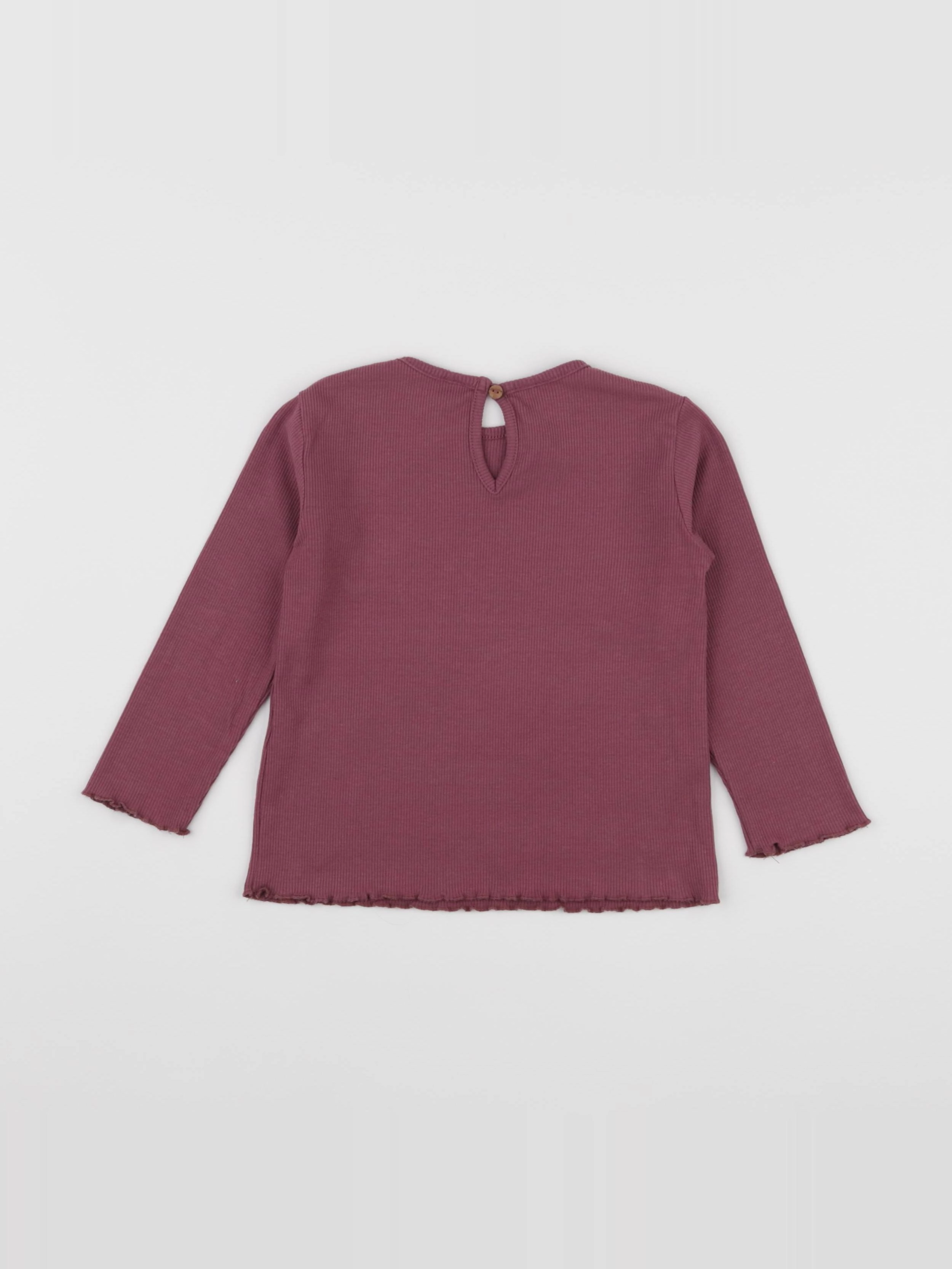 Zara - tee-shirt rose - 18/24 mois