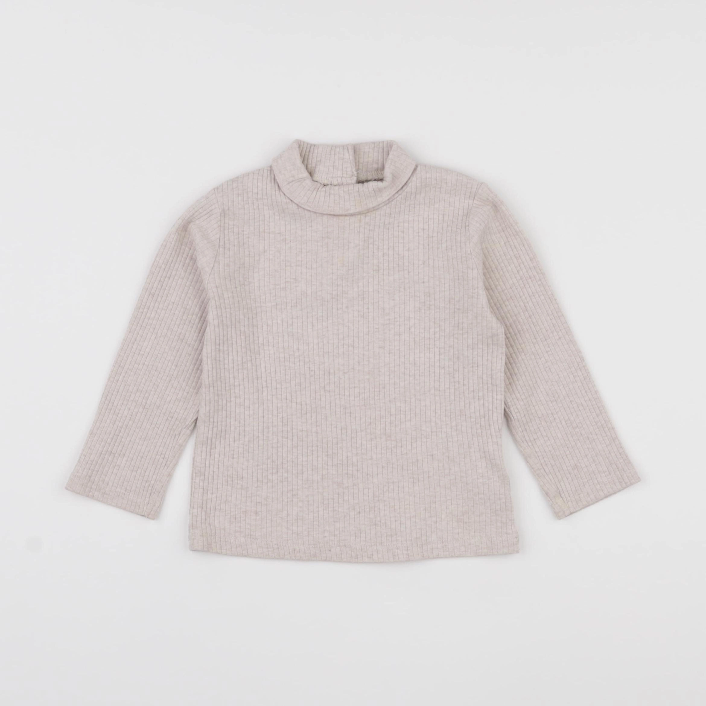 La Redoute - sous-pull beige - 2 ans