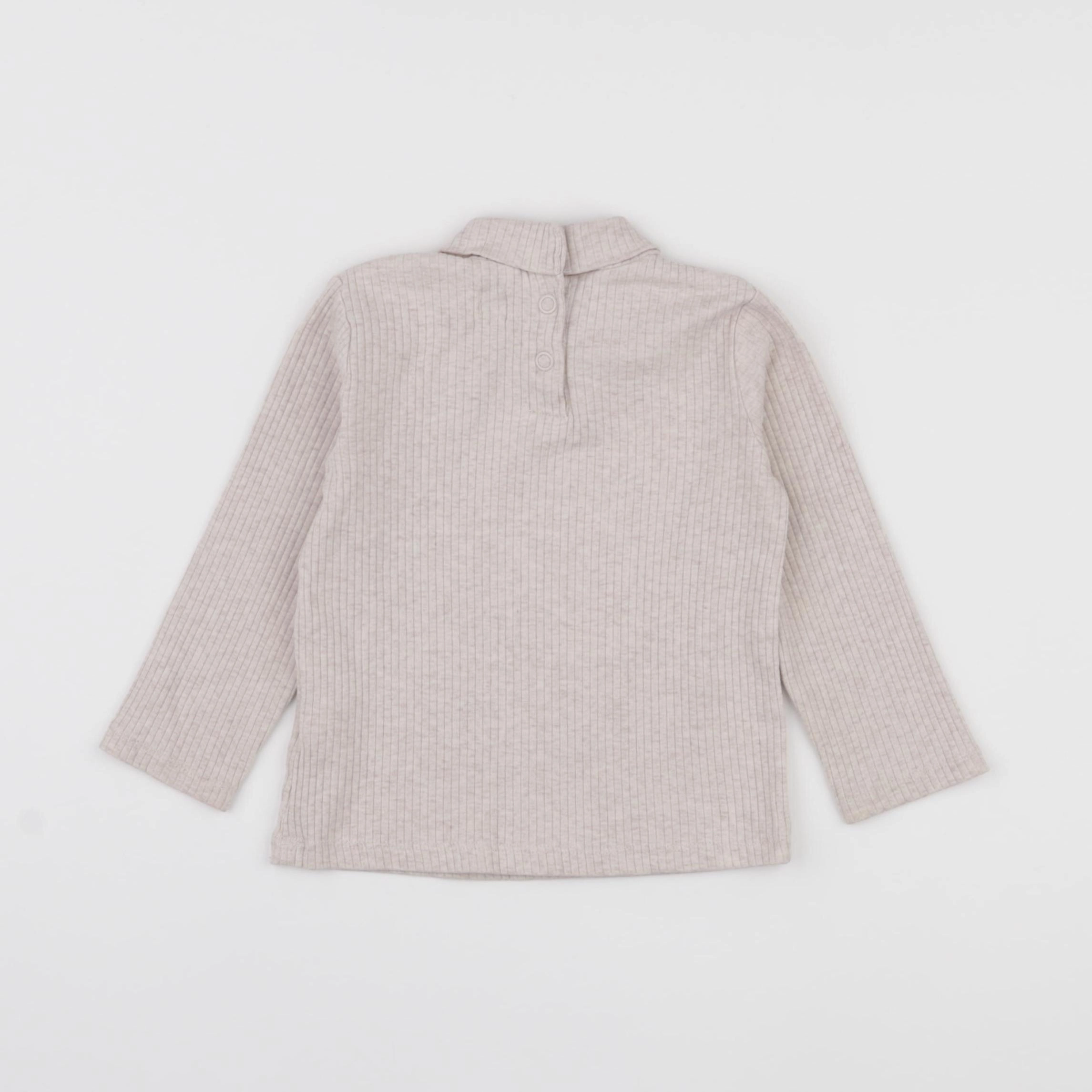 La Redoute - sous-pull beige - 2 ans