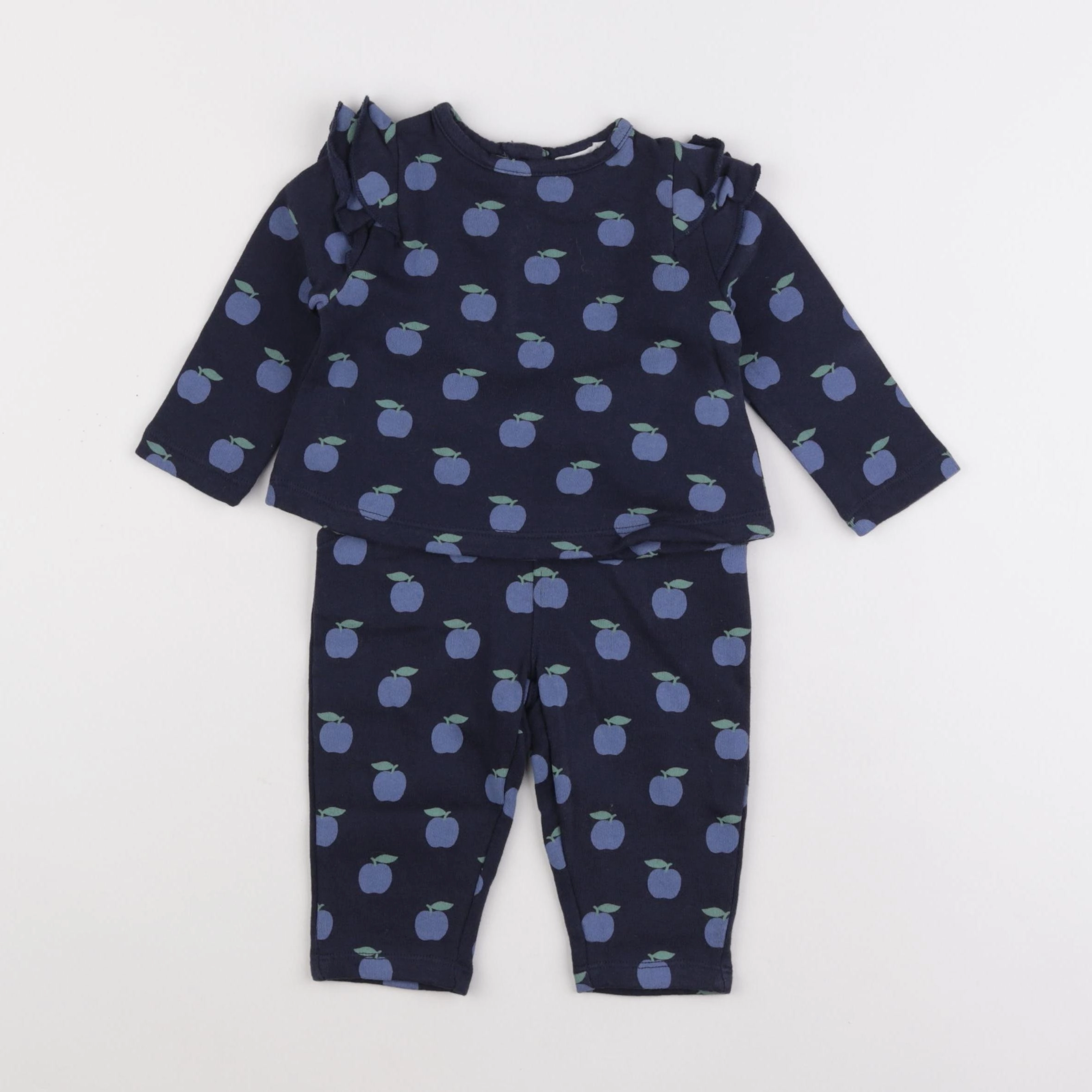 Boutchou - ensemble bleu - 6 mois