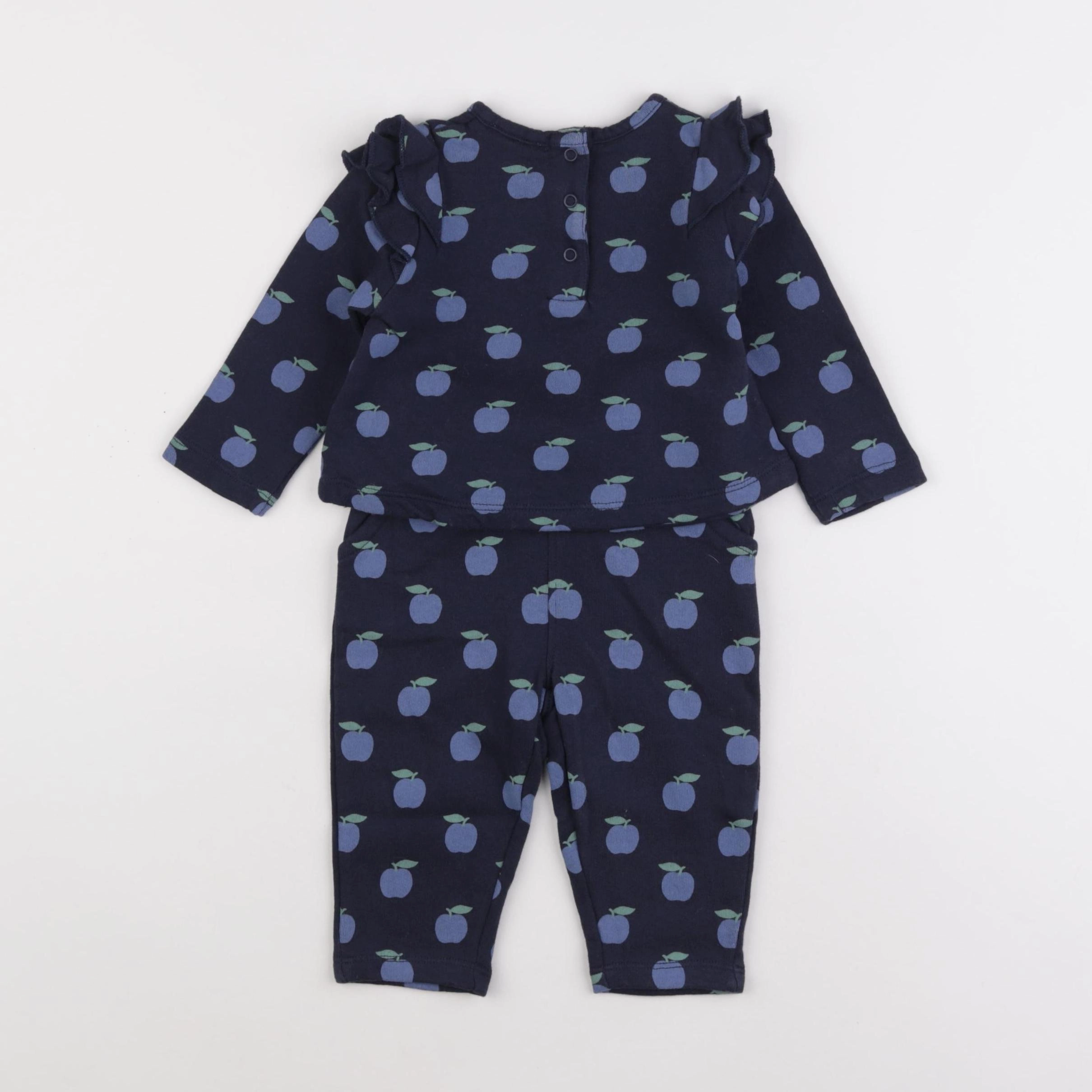 Boutchou - ensemble bleu - 6 mois