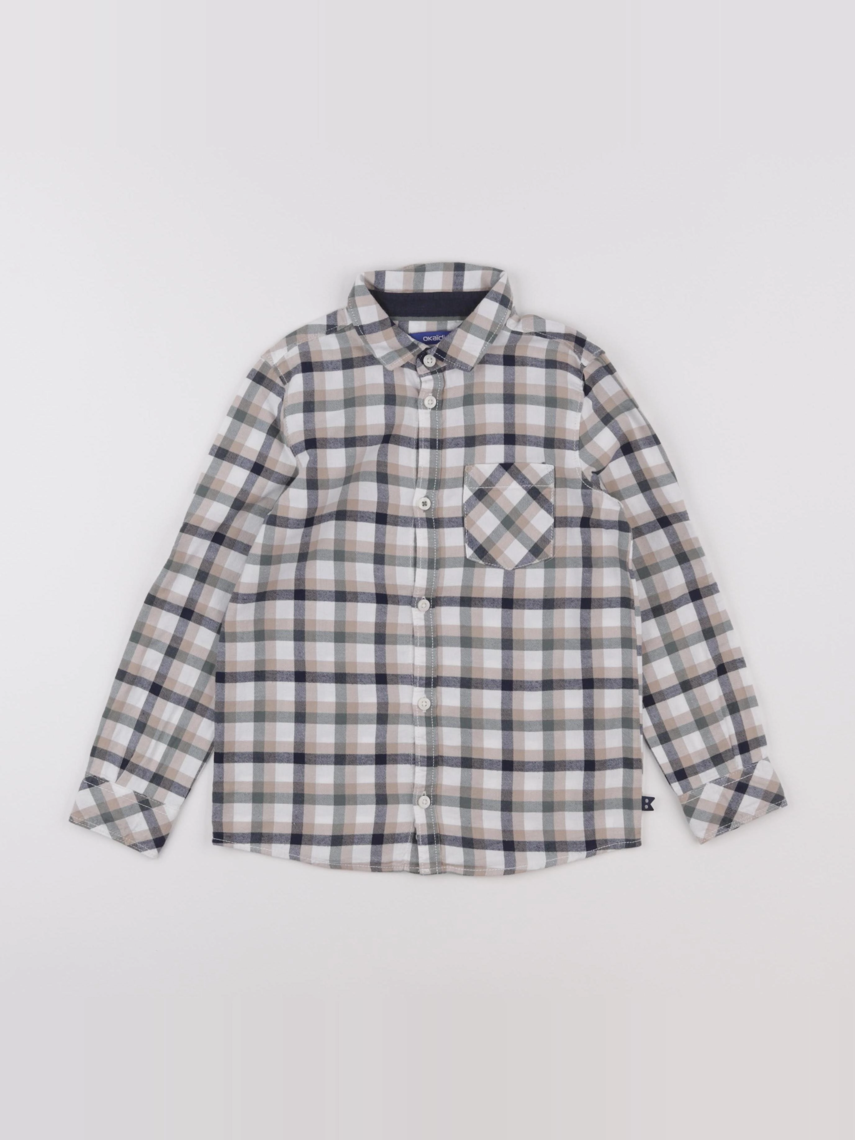 Okaidi - chemise multicolore - 6 ans