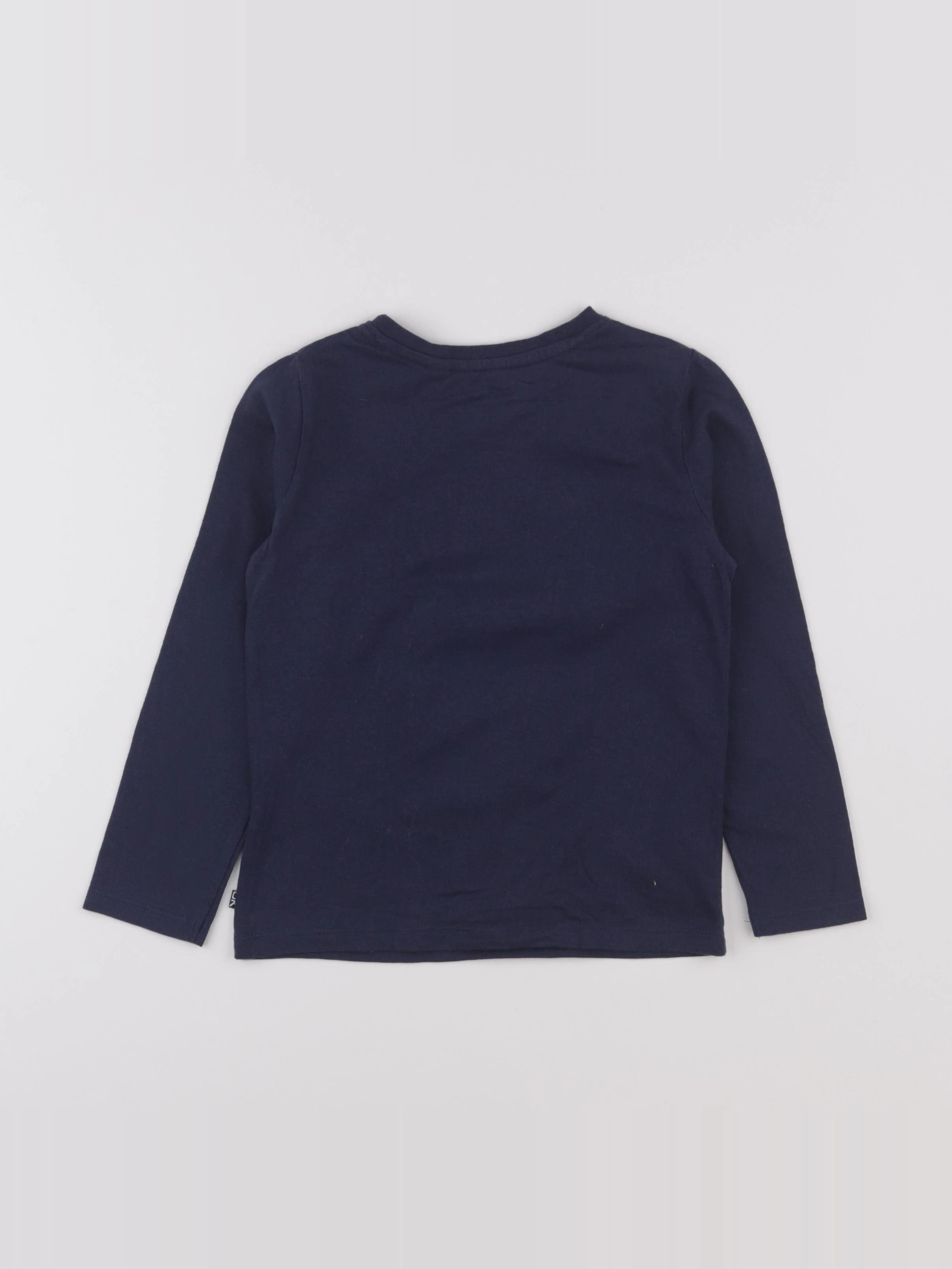 Okaidi - tee-shirt bleu - 5 ans