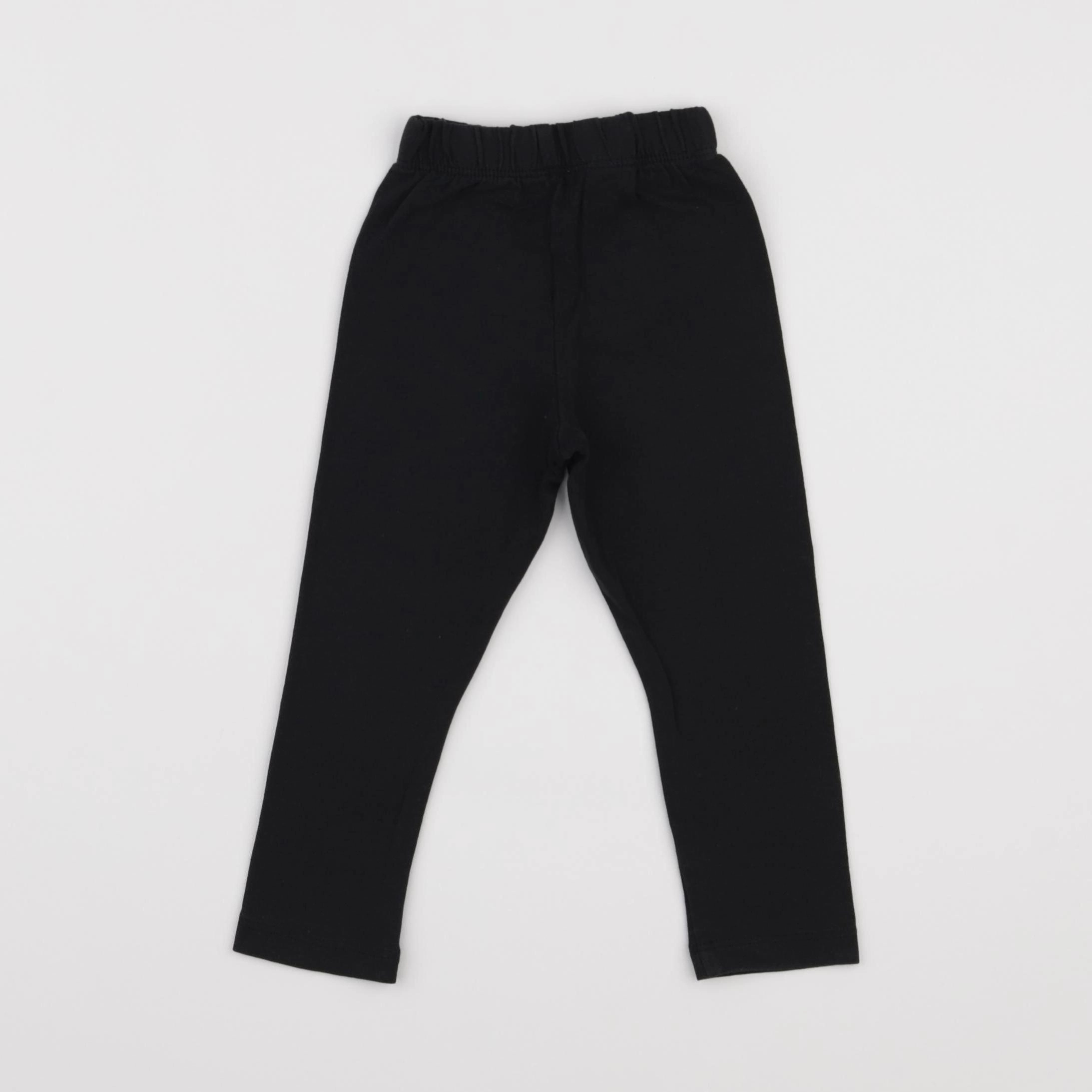 Vertbaudet - legging noir - 2 ans