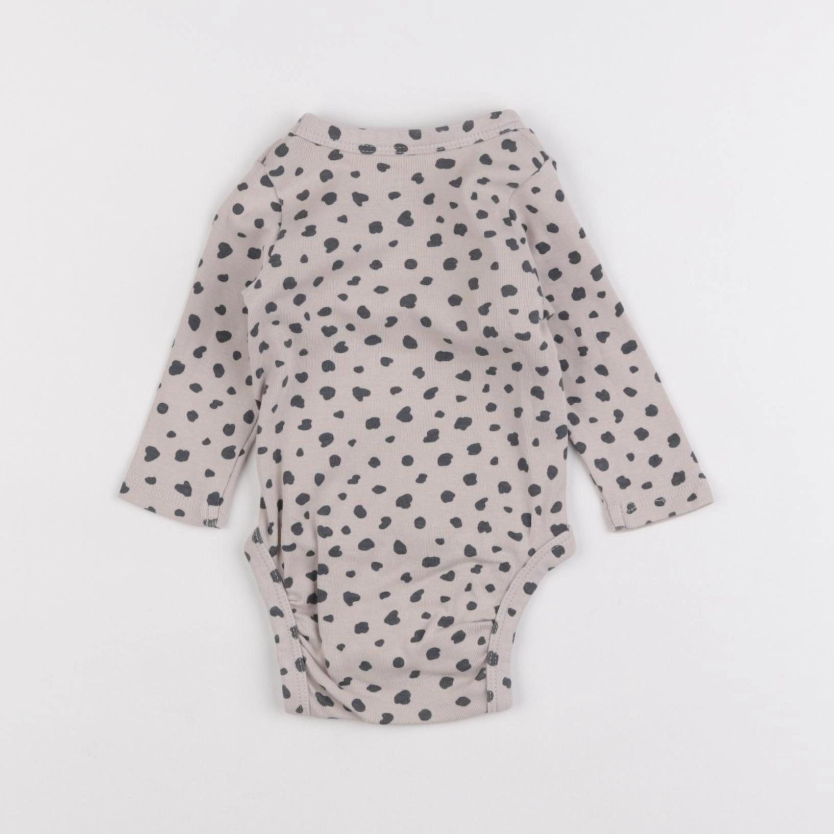 H&M - body beige - 1/2 mois