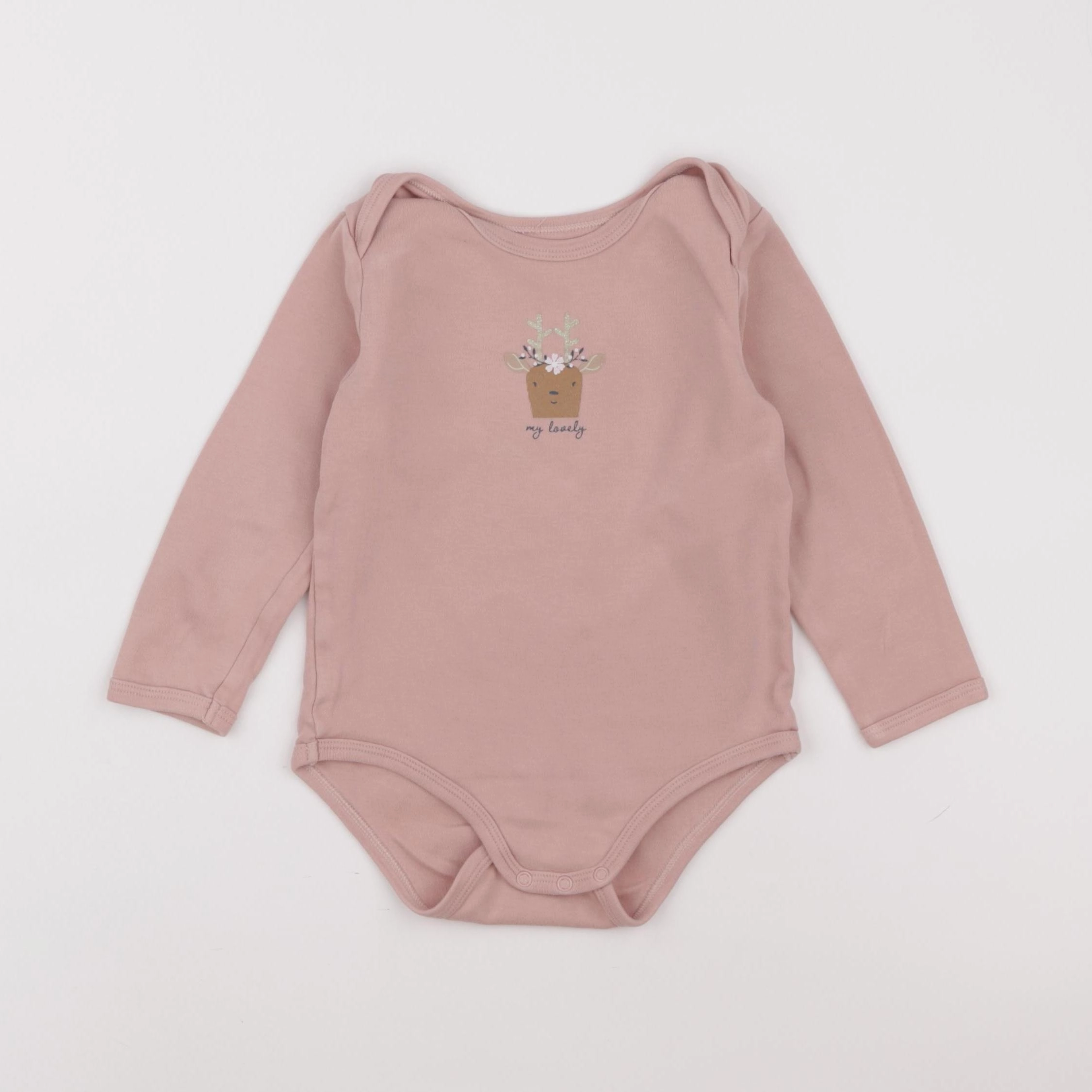 Vertbaudet - body rose - 36 mois
