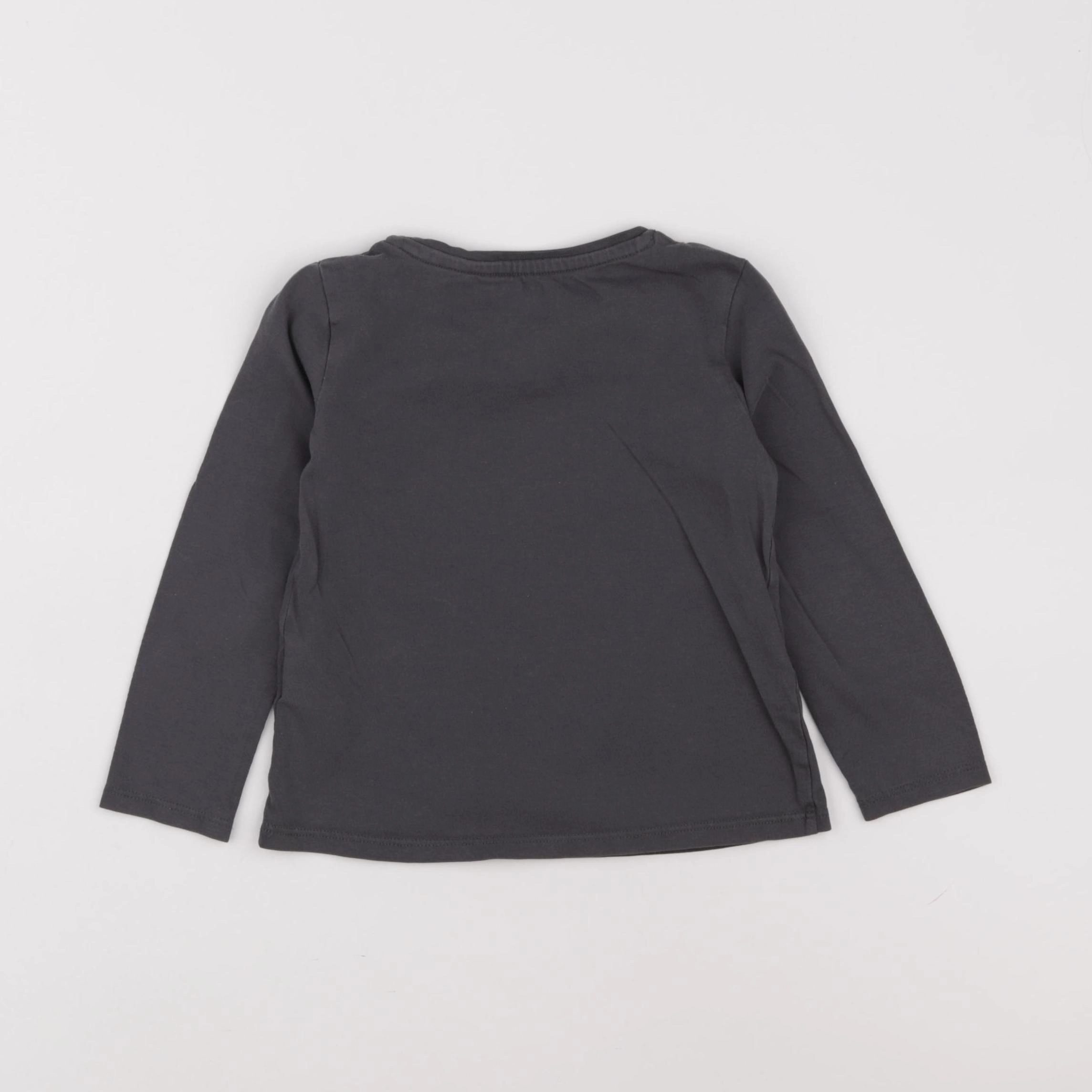 Vertbaudet - tee-shirt gris - 3 ans