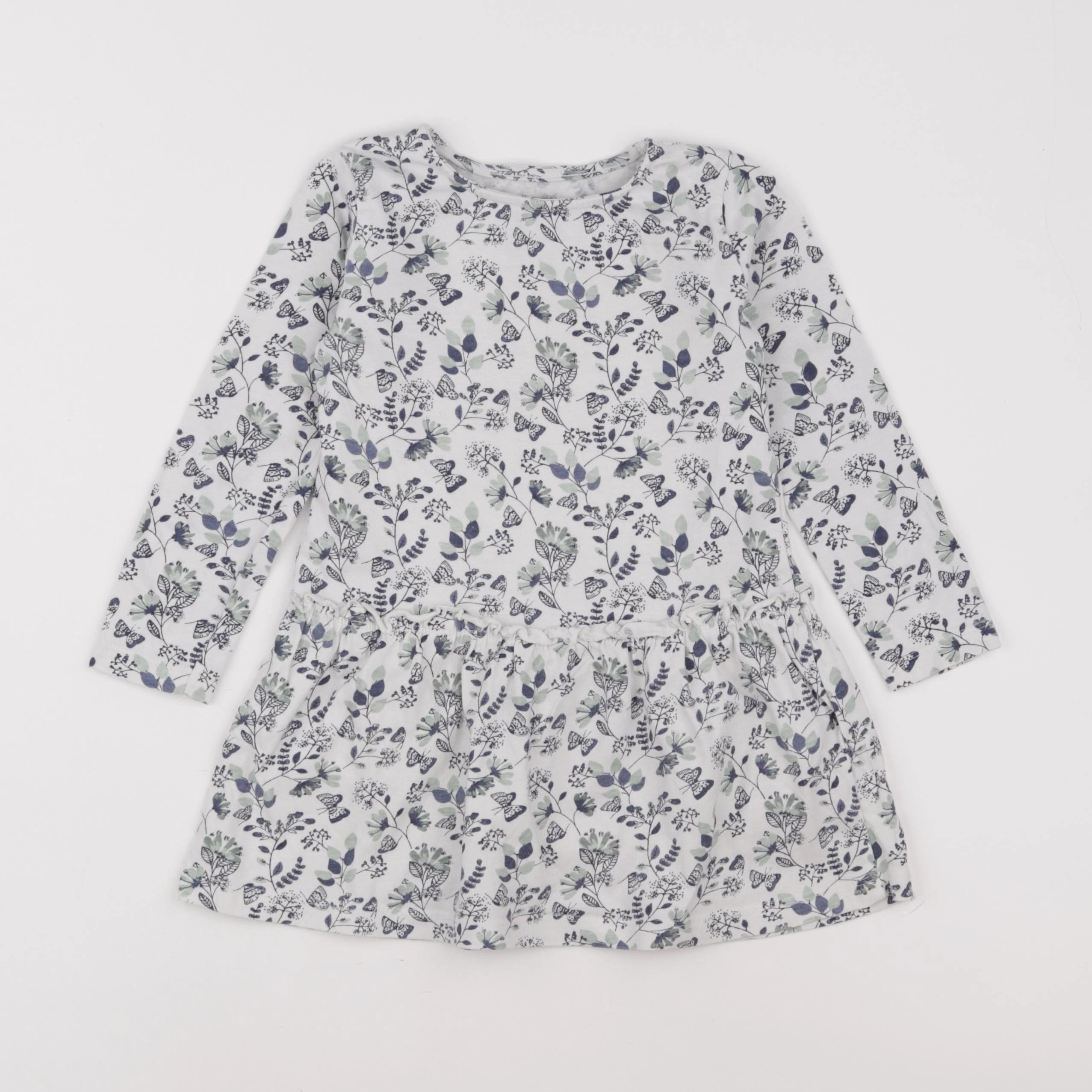 Vertbaudet - robe multicolore - 3 ans
