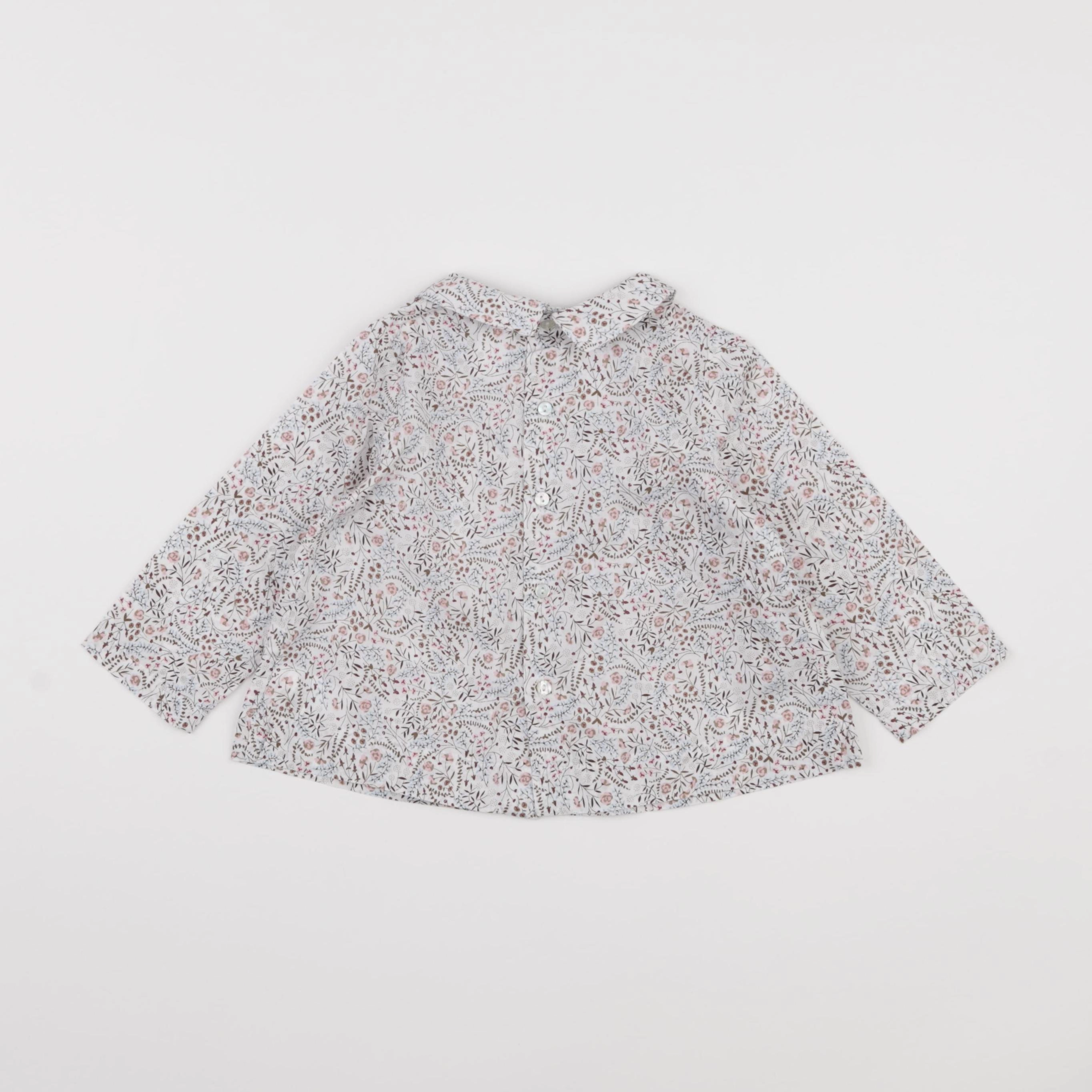 Cyrillus - blouse multicolore - 18 mois