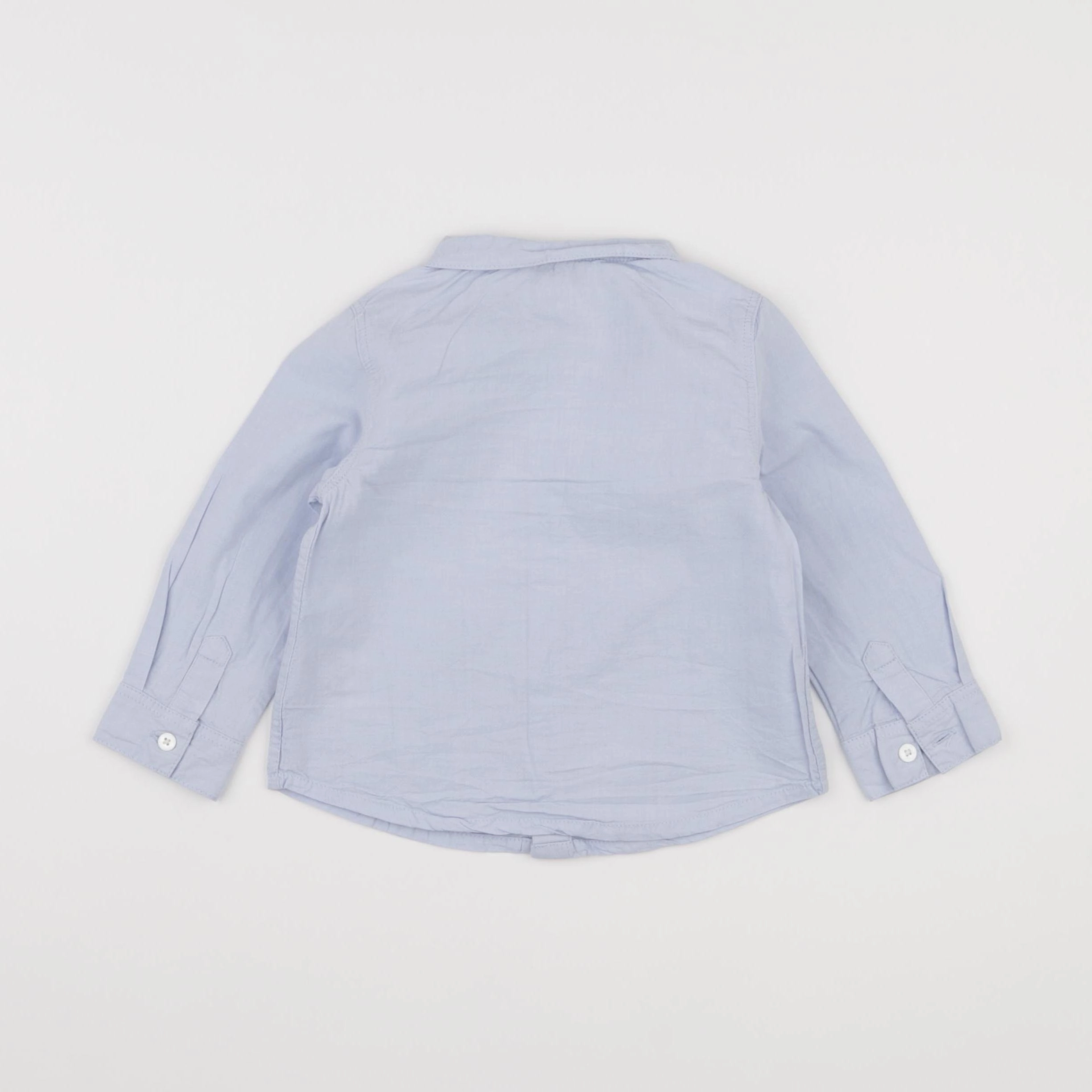 Cyrillus - chemise bleu - 24 mois