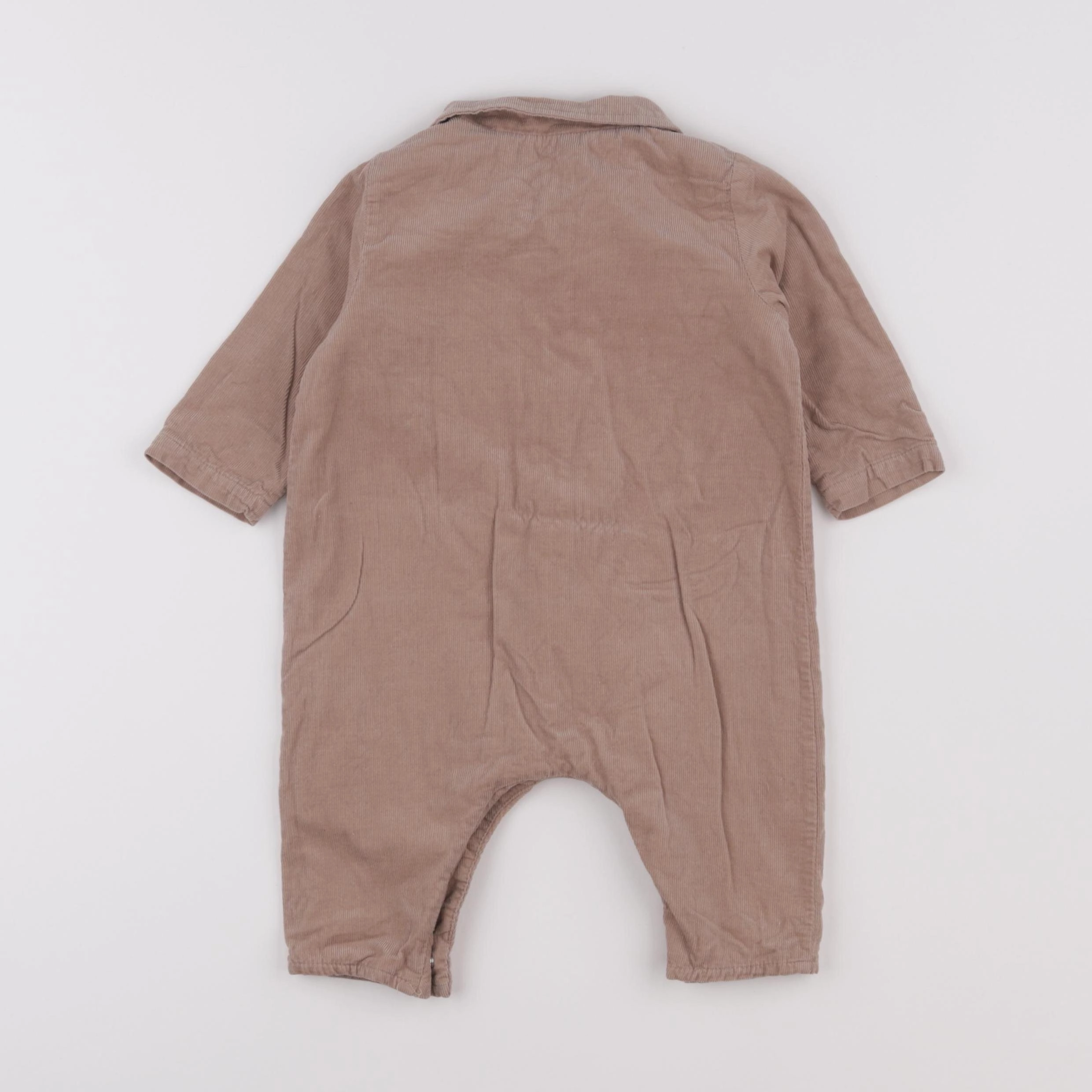 Vertbaudet - combinaison marron - 6 mois