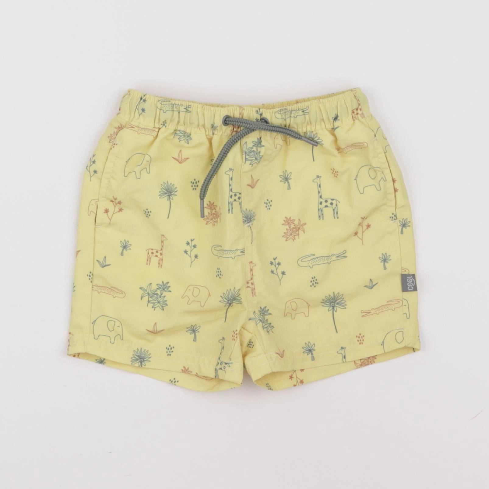 Vertbaudet - maillot de bain jaune - 12 mois
