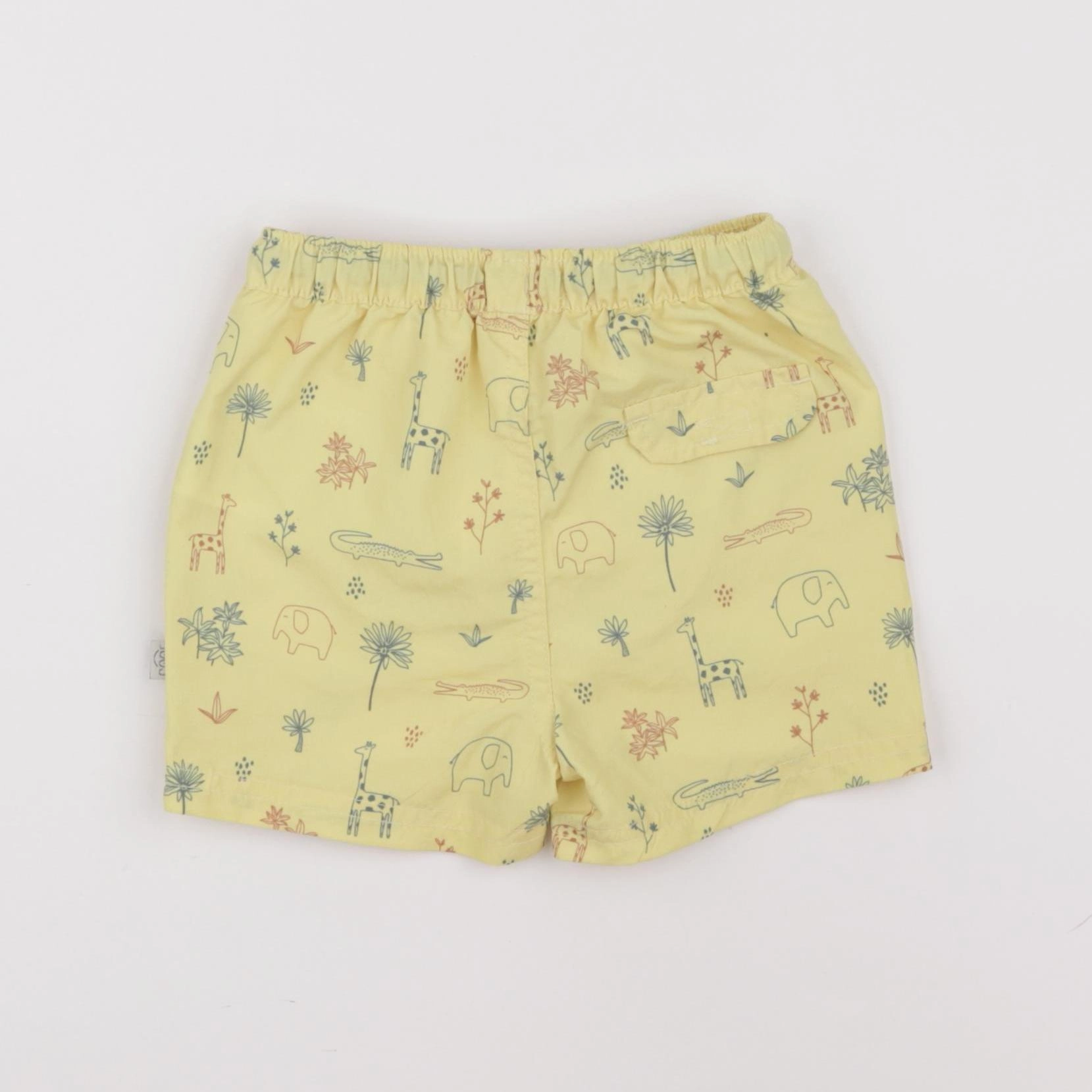 Vertbaudet - maillot de bain jaune - 12 mois