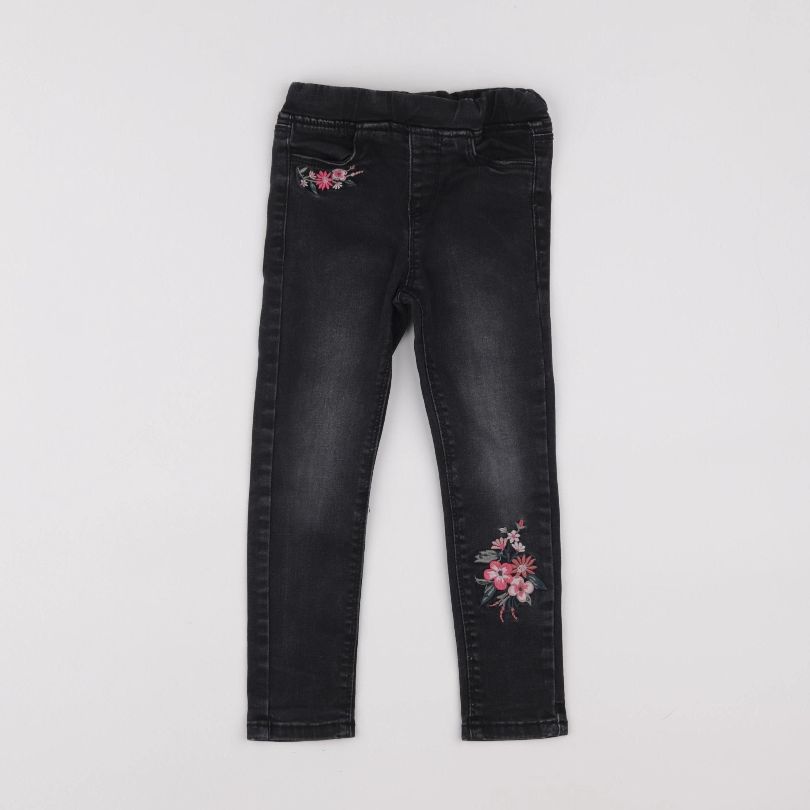 Vertbaudet - jegging noir - 4 ans
